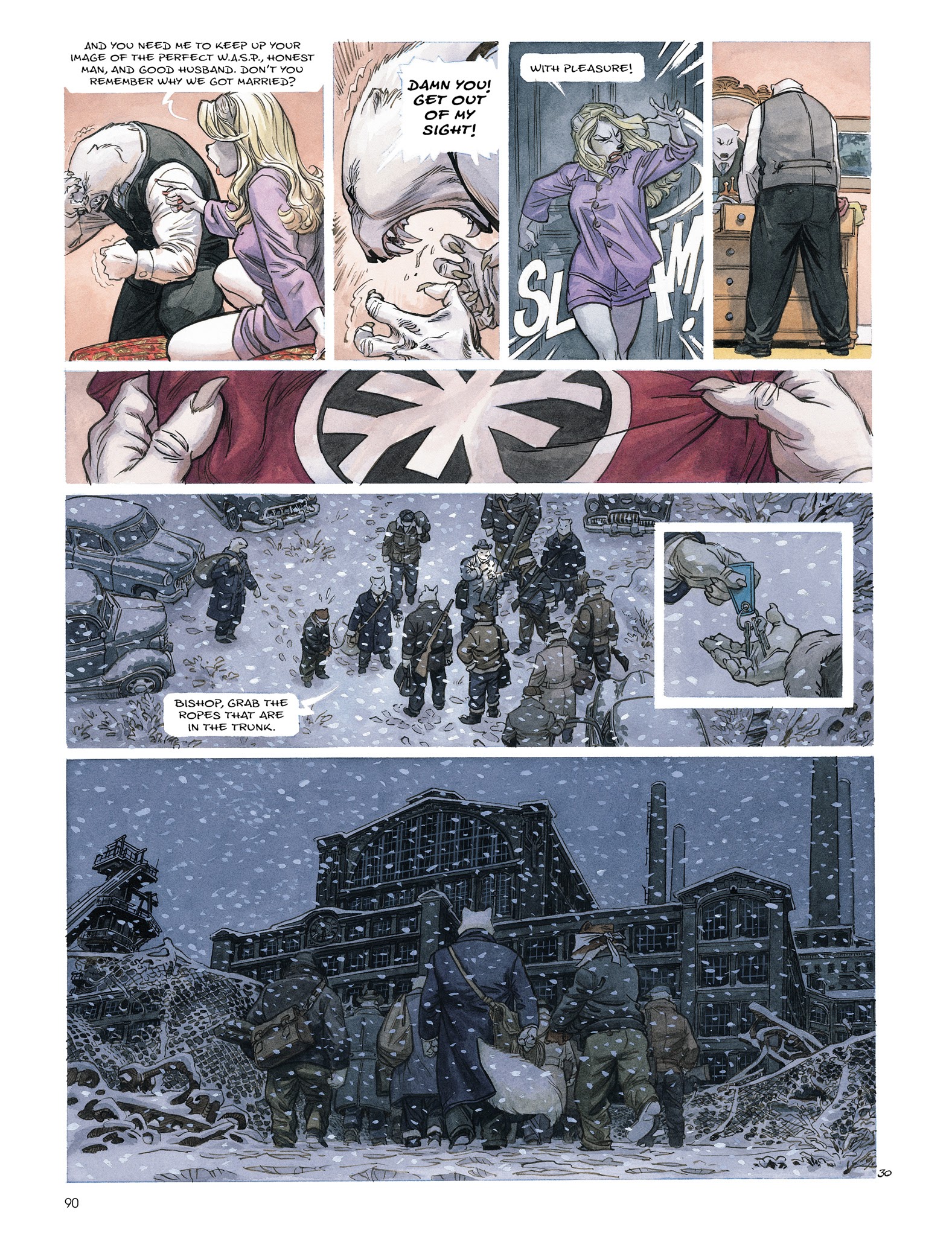 Read online Blacksad: The Collected Stories comic -  Issue # TPB (Part 1) - 91