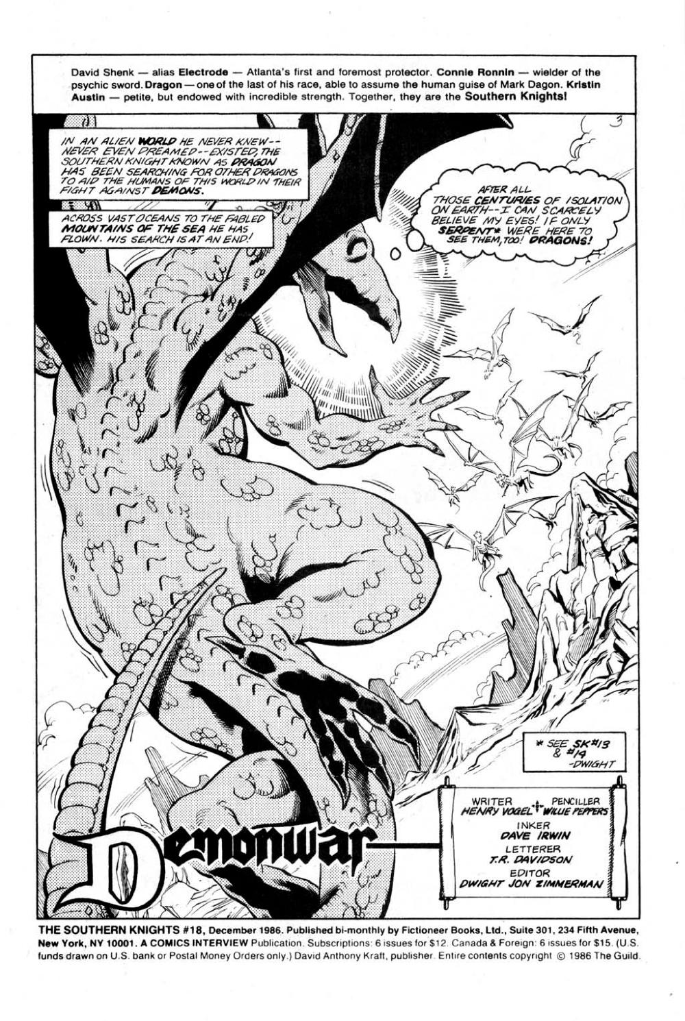 Read online Southern Knights comic -  Issue #18 - 3