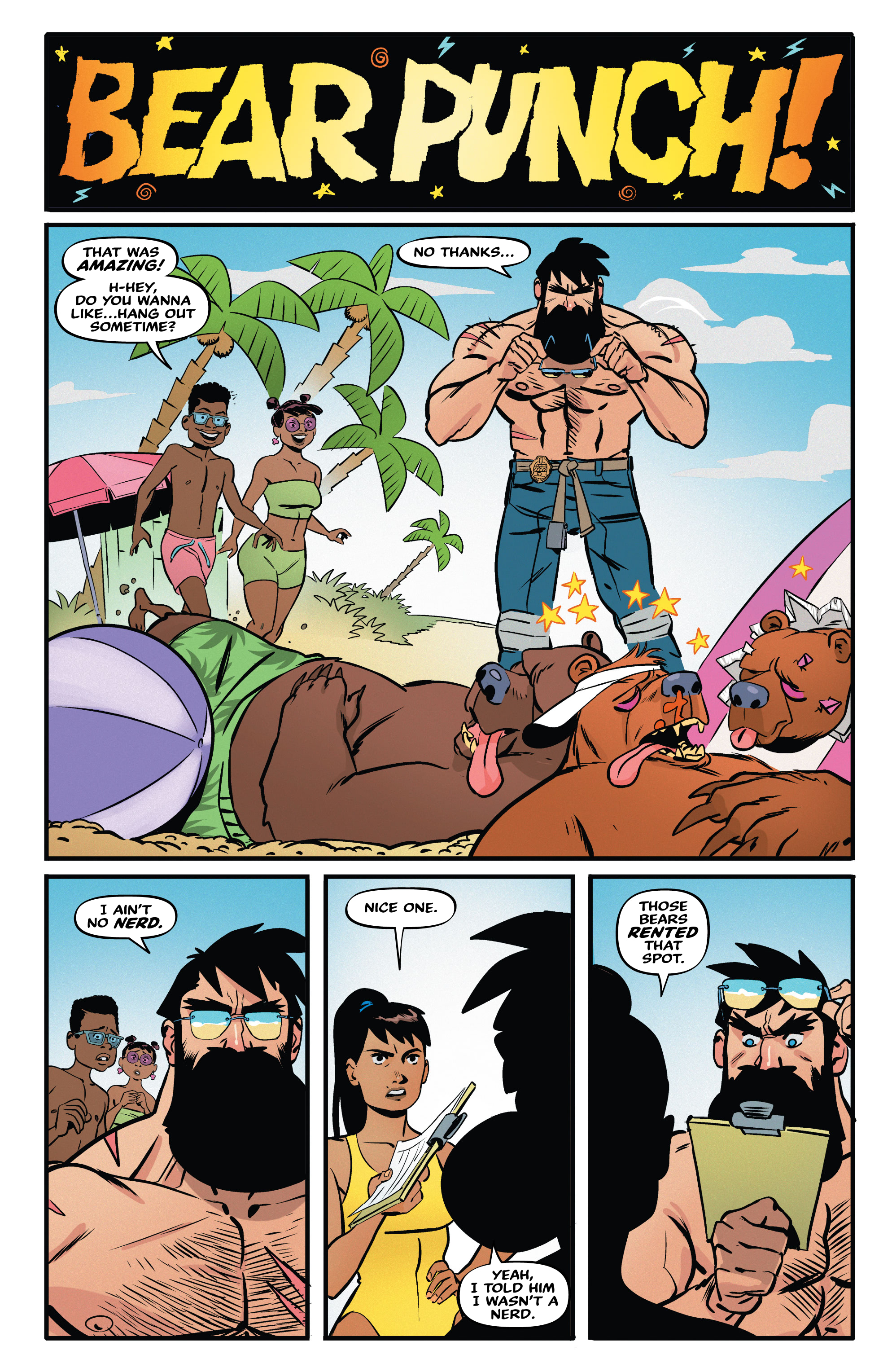 Read online Shirtless Bear-Fighter! 2 comic -  Issue #1 - 31