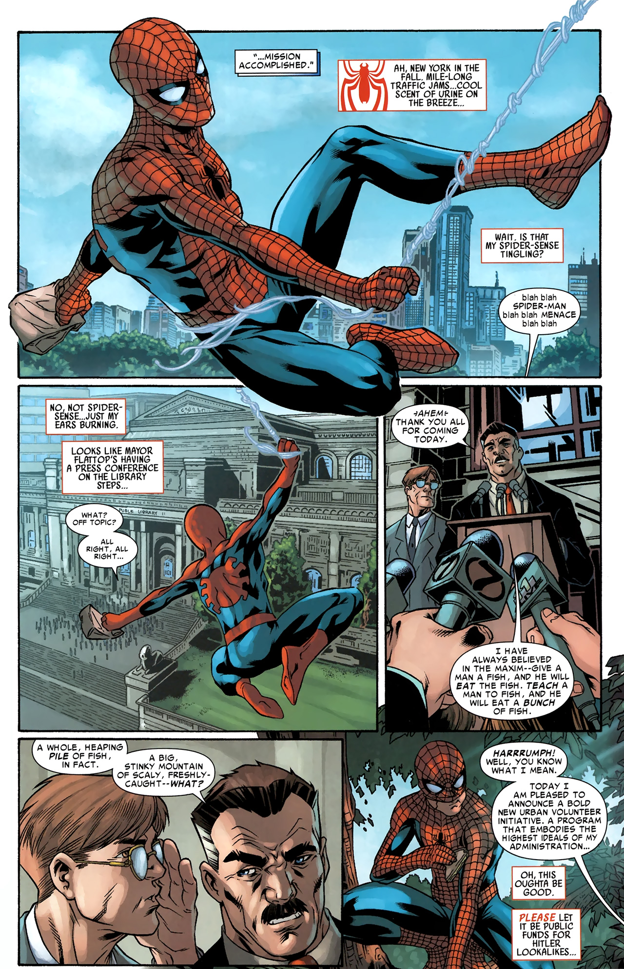 Read online The Amazing Spider-Man: Back in Quack comic -  Issue # Full - 4