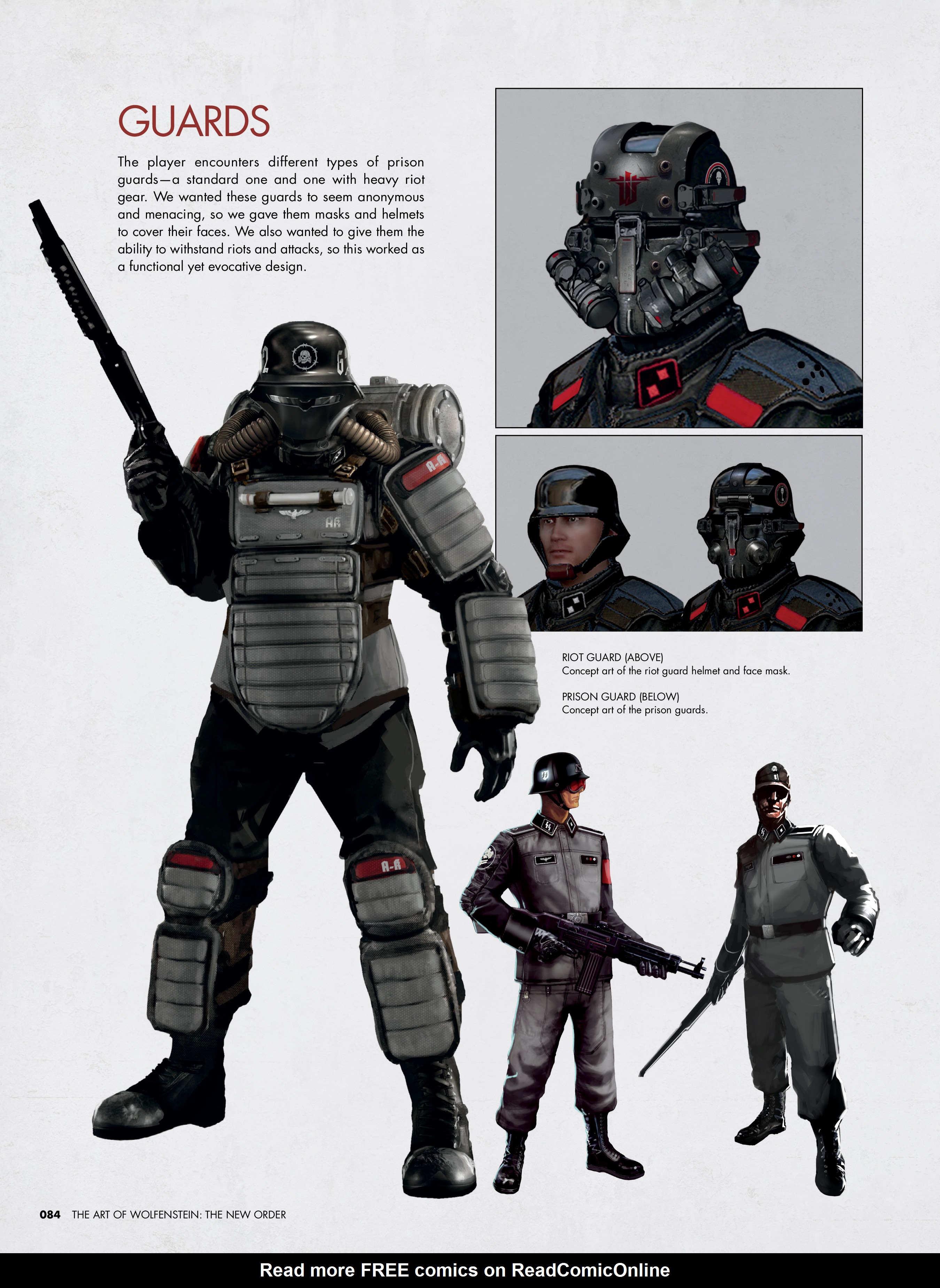 Read online The Art of Wolfenstein: The New Order comic -  Issue # TPB (Part 1) - 79