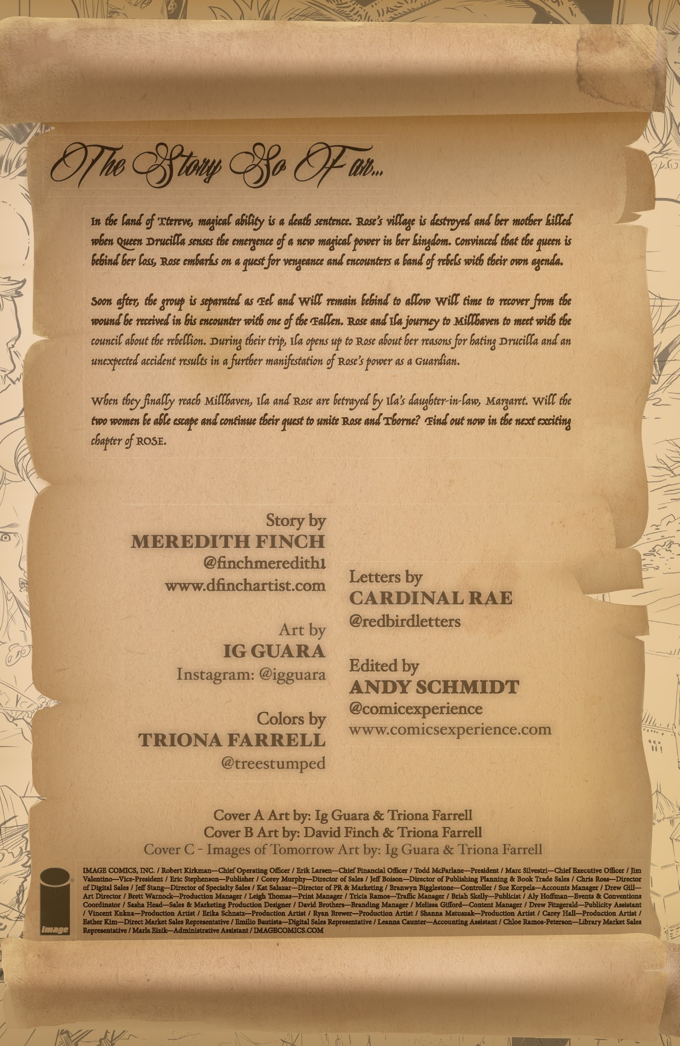 Read online Rose comic -  Issue #4 - 2