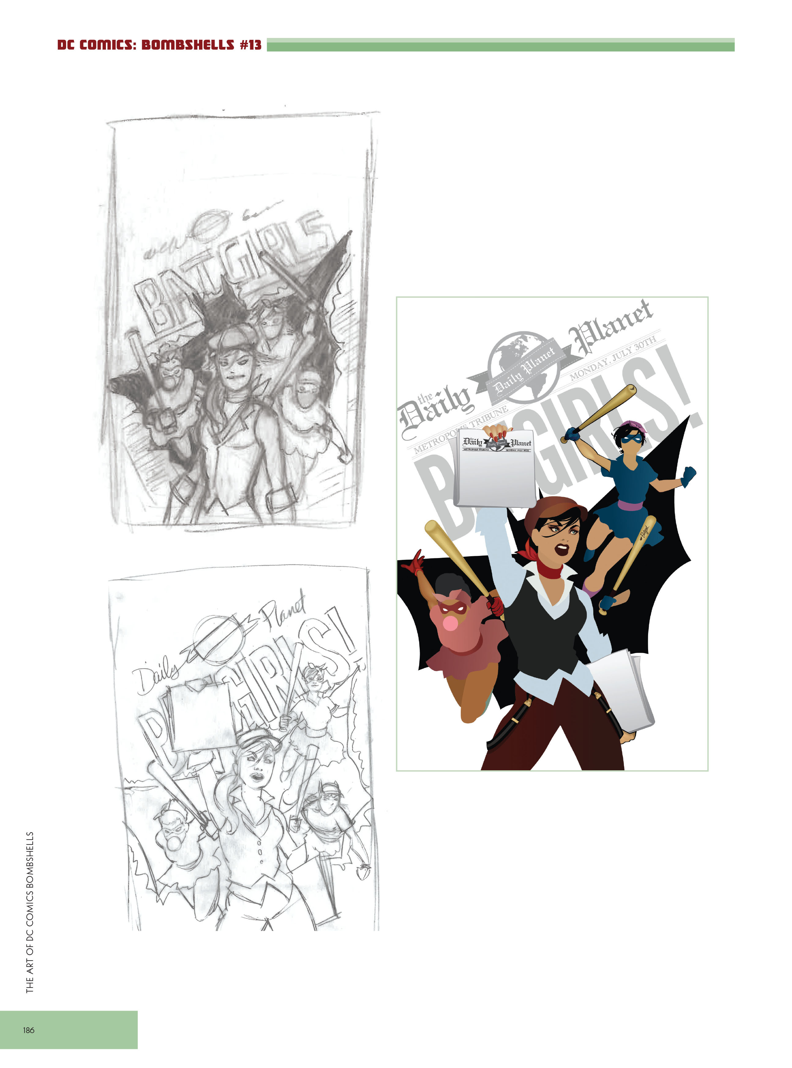 Read online The Art of DC Comics Bombshells comic -  Issue # TPB (Part 2) - 42