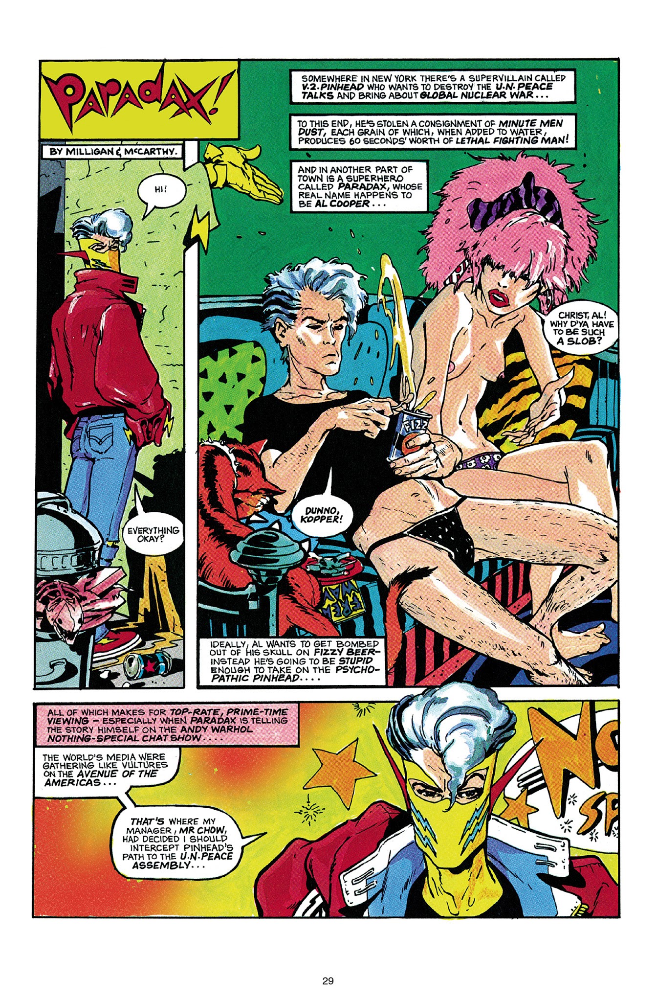 Read online The Best of Milligan & McCarthy comic -  Issue # TPB - 30