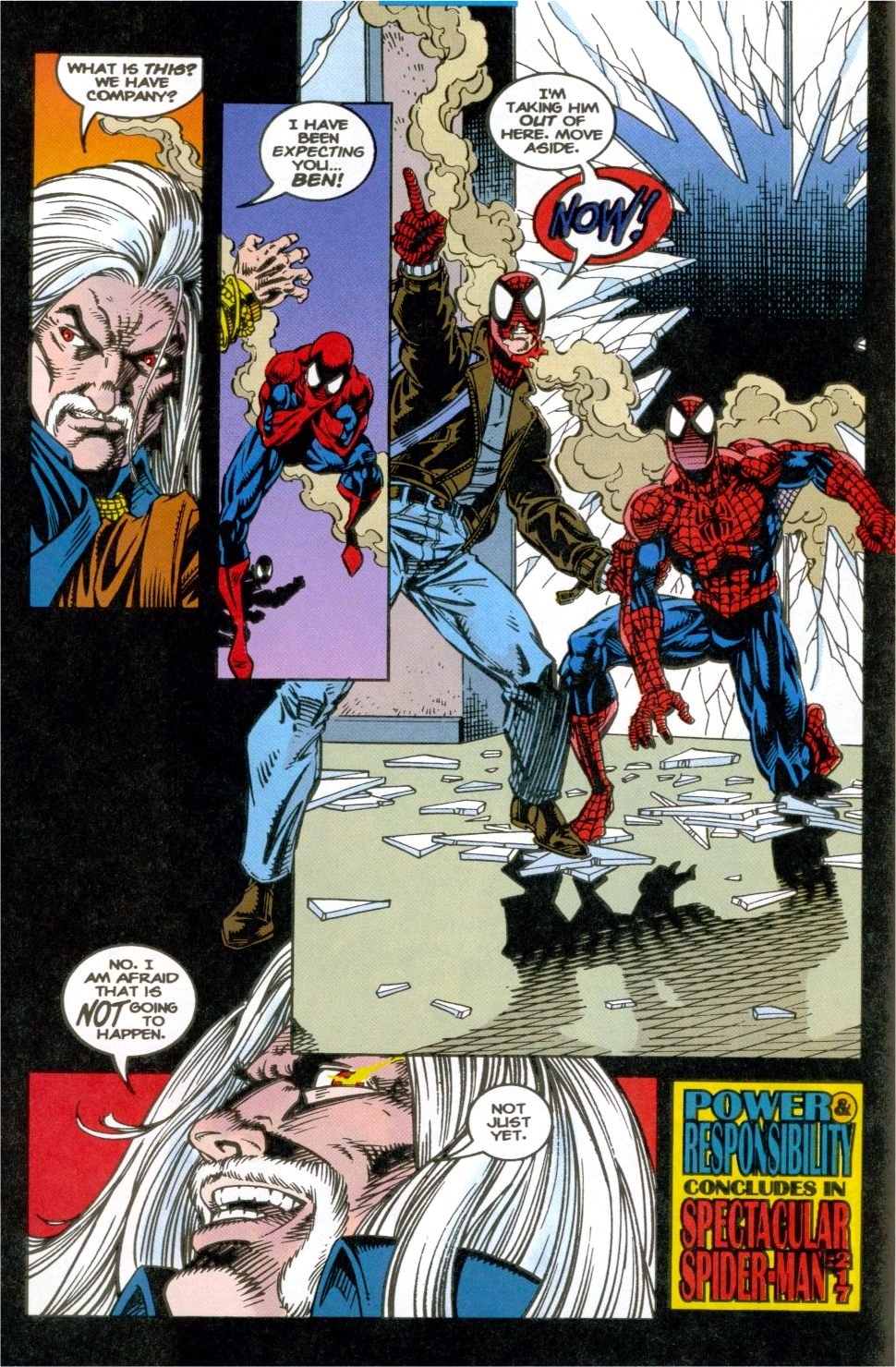 Read online Spider-Man (1990) comic -  Issue #51 - A Heart Beat Away - 21
