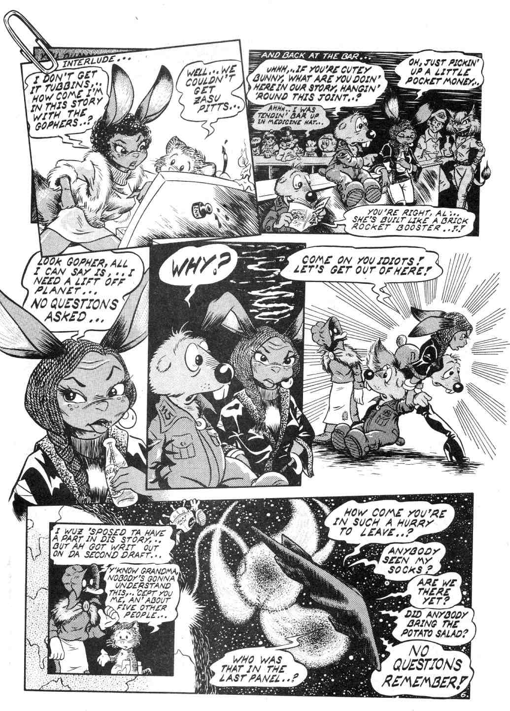 Read online Army  Surplus Komikz Featuring: Cutey Bunny comic -  Issue #1 - 22