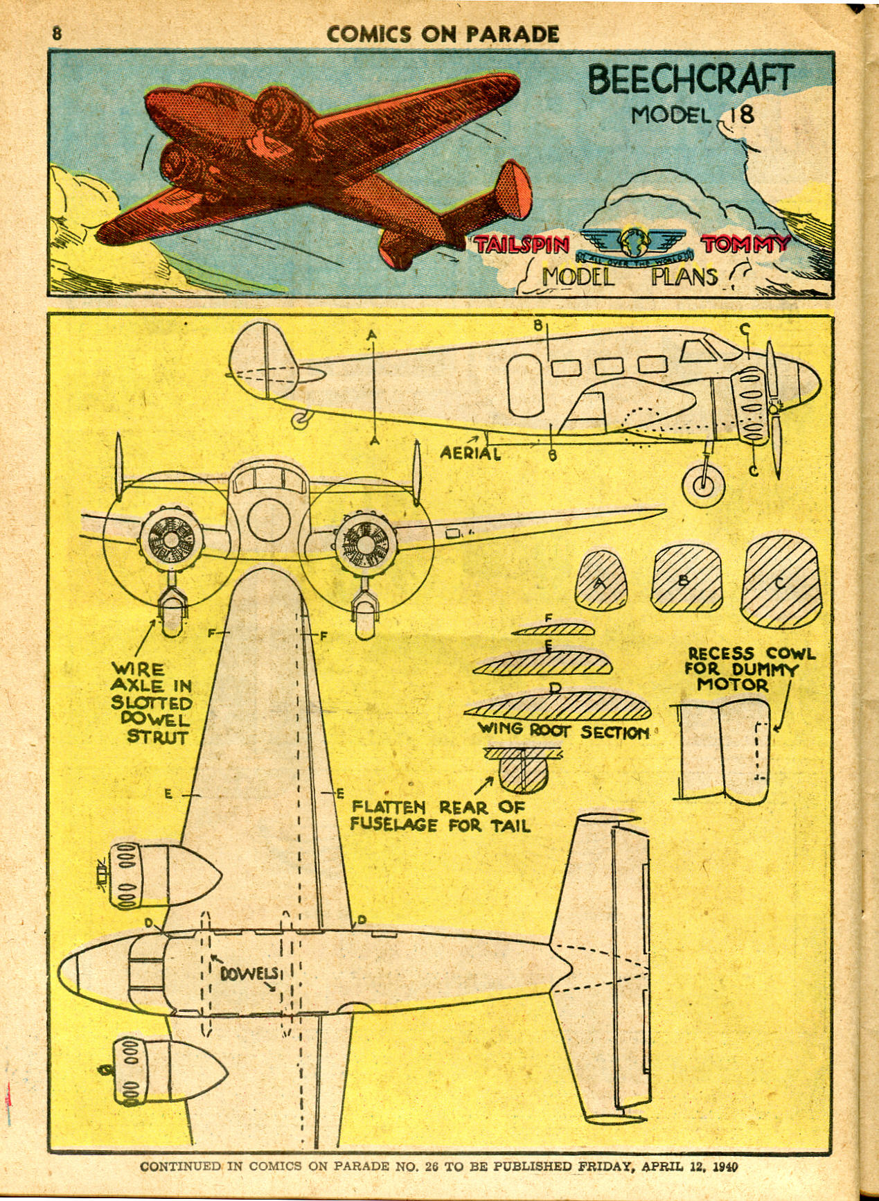 Read online Comics on Parade comic -  Issue #25 - 10