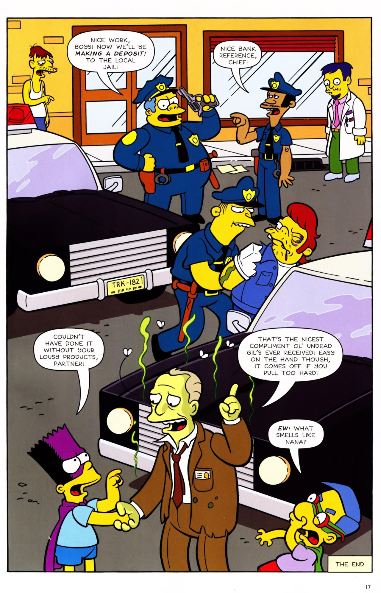 Read online Bongo Comics Presents Simpsons Super Spectacular comic -  Issue #7 - 19