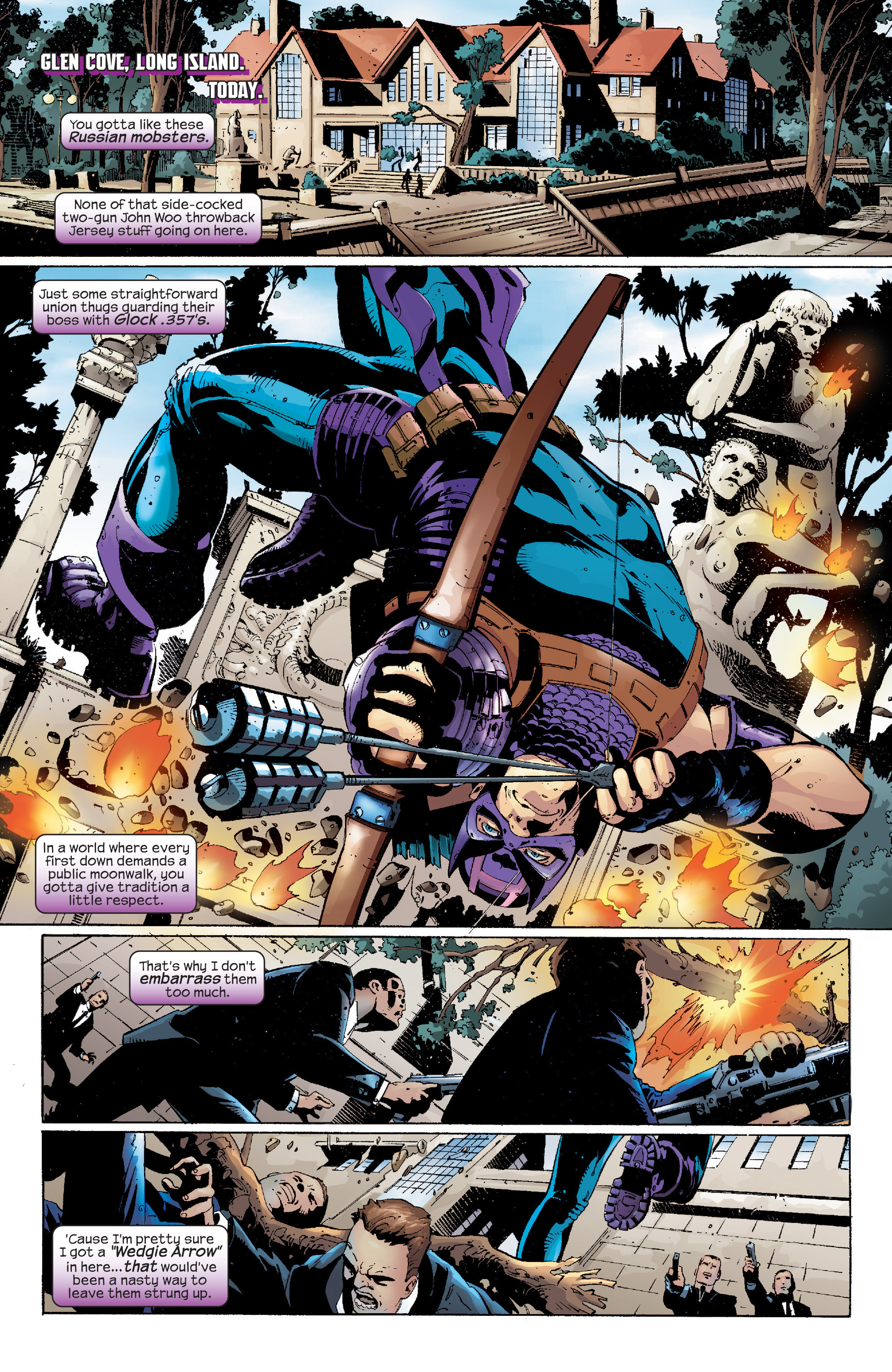 Read online Hawkeye (2003) comic -  Issue #7 - 6