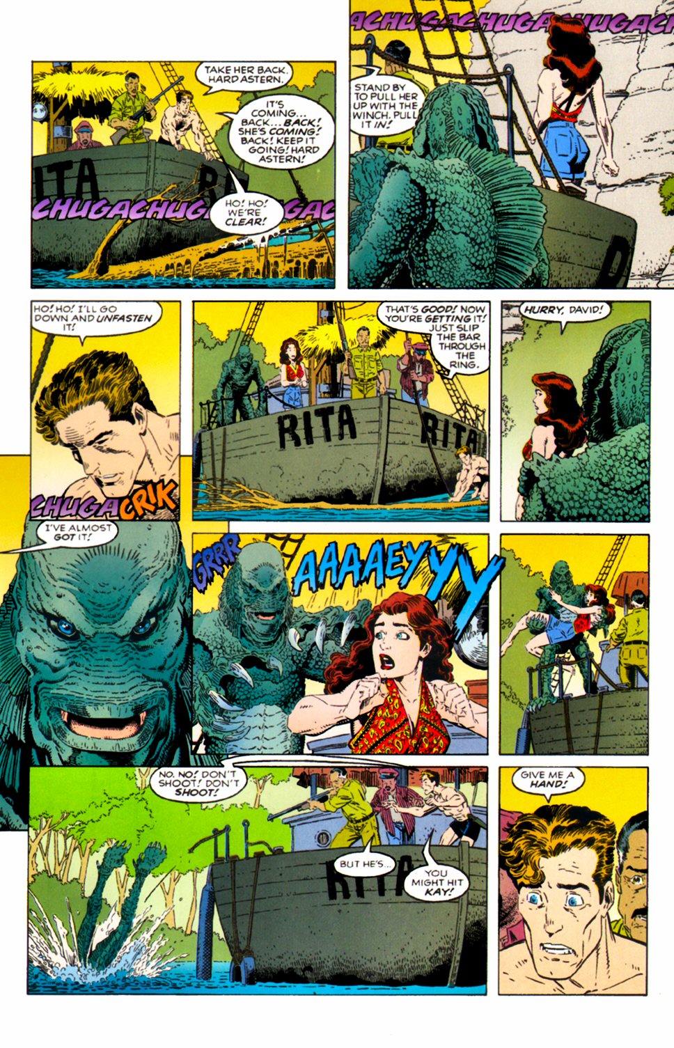 Read online Creature From The Black Lagoon comic -  Issue # Full - 47