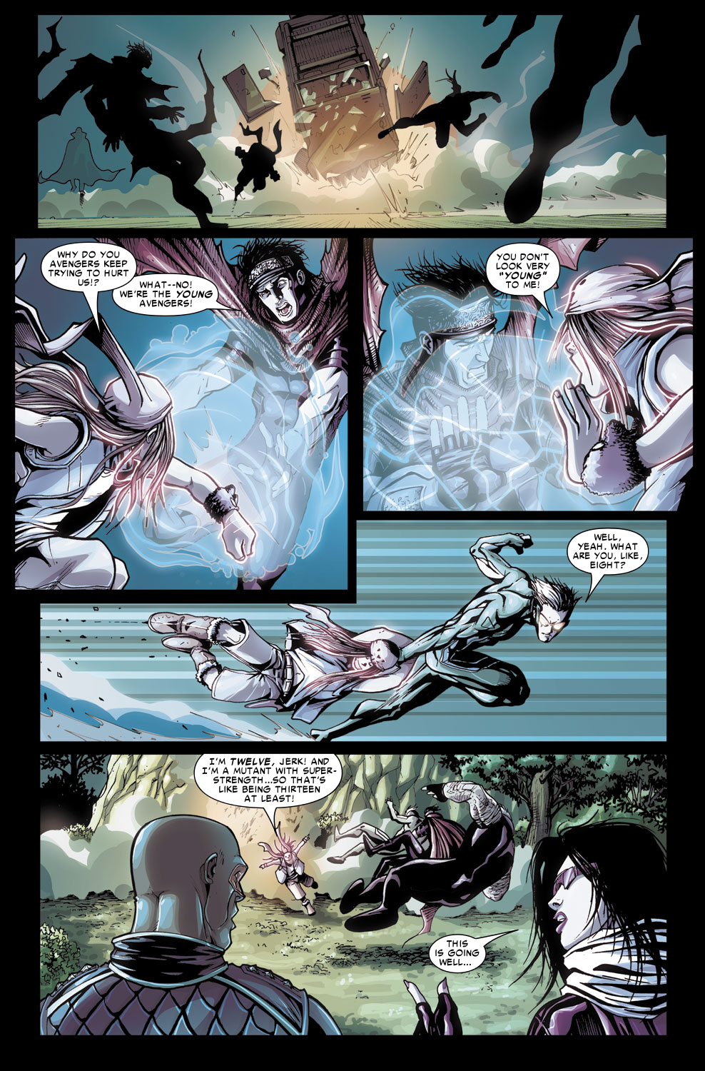 Read online Civil War: Young Avengers & Runaways comic -  Issue #1 - 22