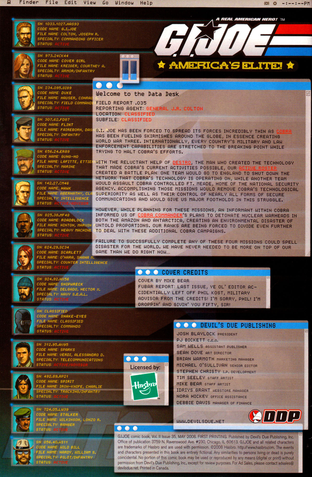 Read online G.I. Joe (2005) comic -  Issue #35 - 2