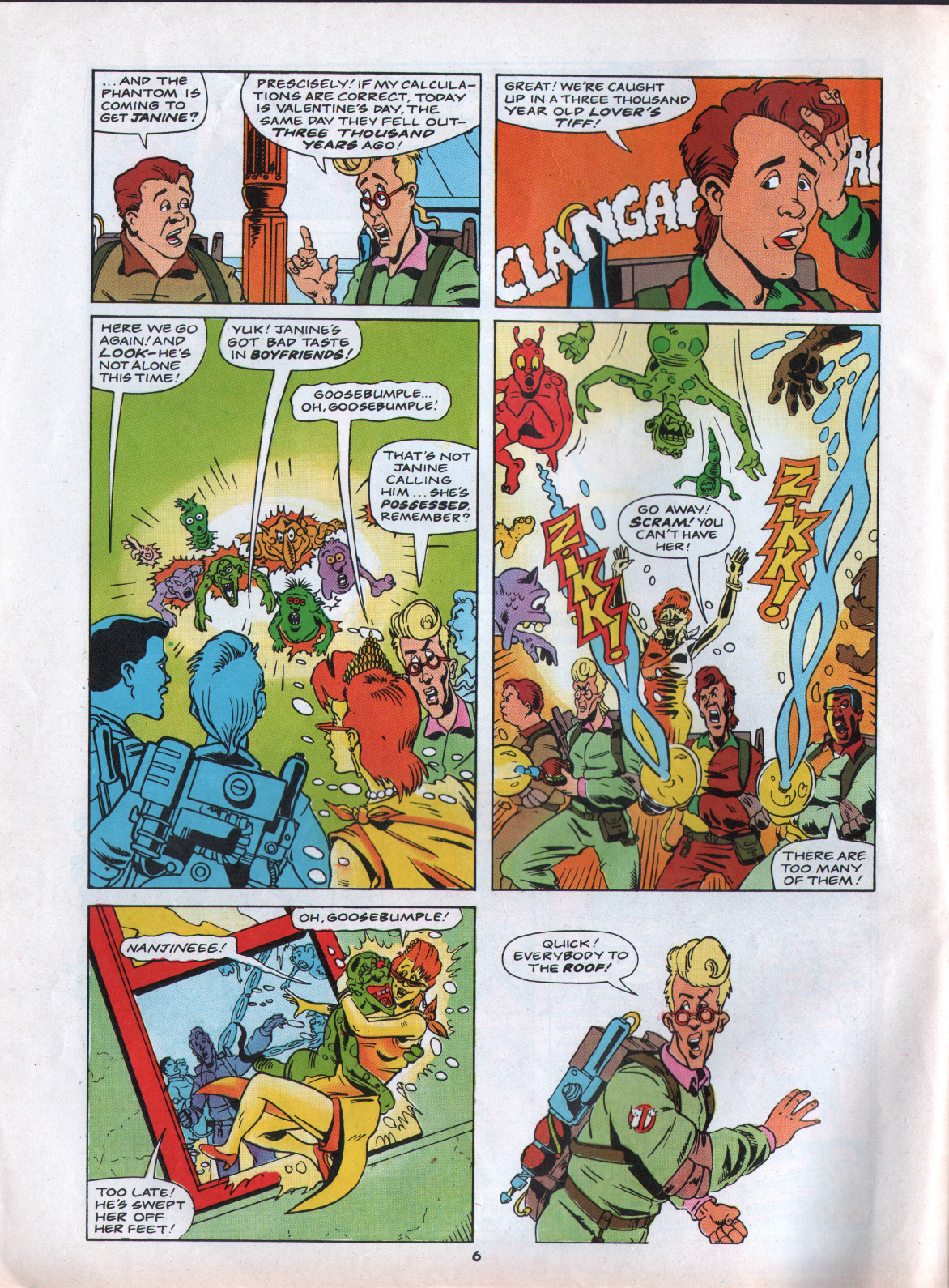 Read online The Real Ghostbusters comic -  Issue #36 - 6