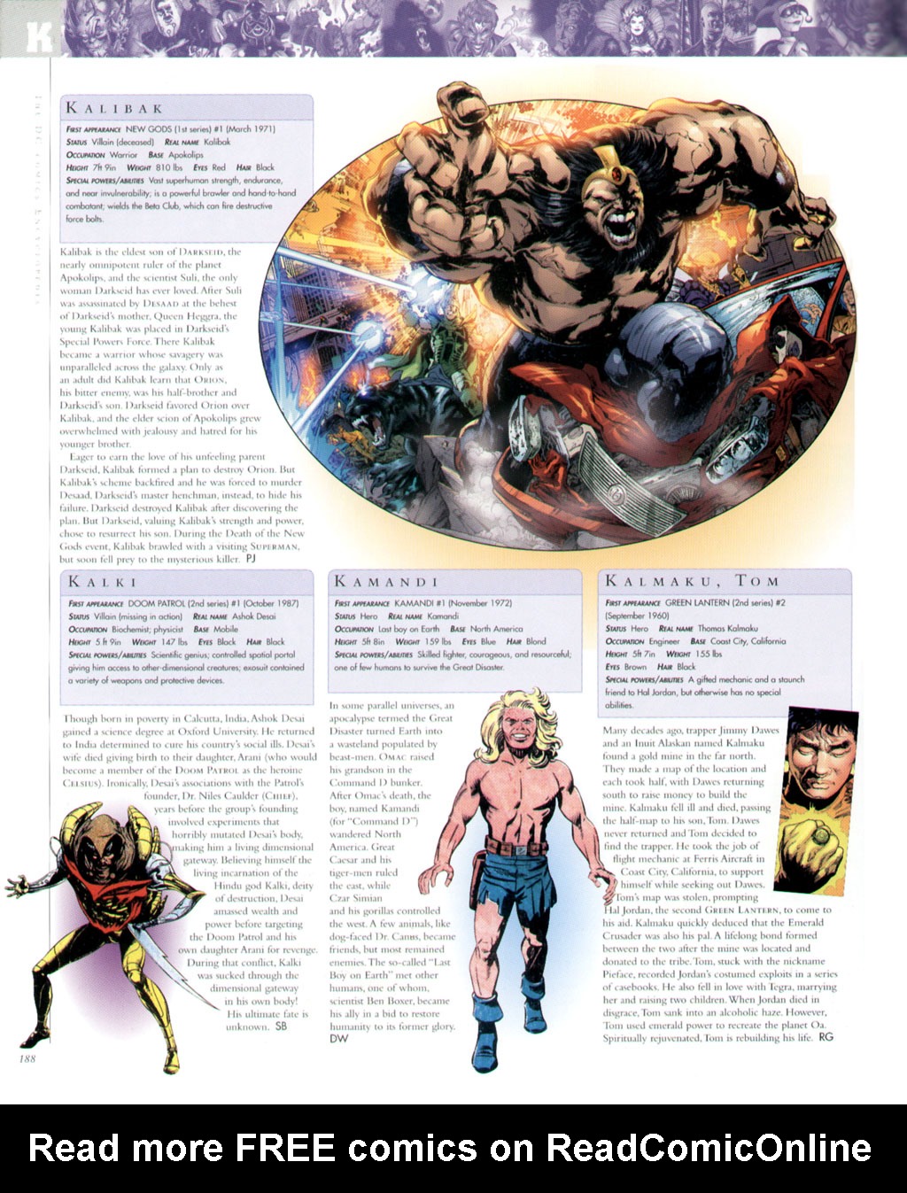 Read online The DC Comics Encyclopedia comic -  Issue # TPB 2 (Part 1) - 182