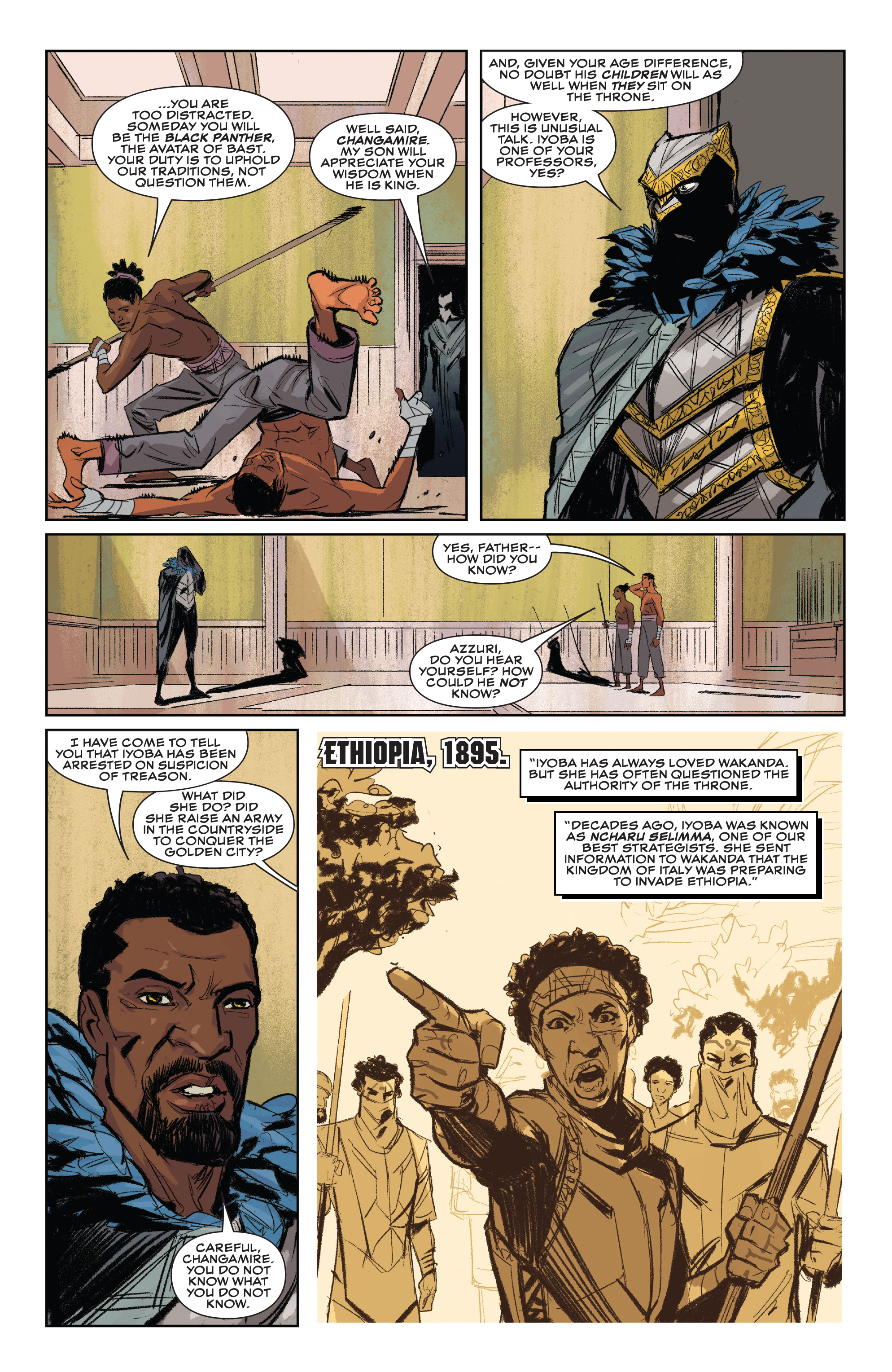 Read online Marvel's Voices: Wakanda Forever comic -  Issue #1 - 17