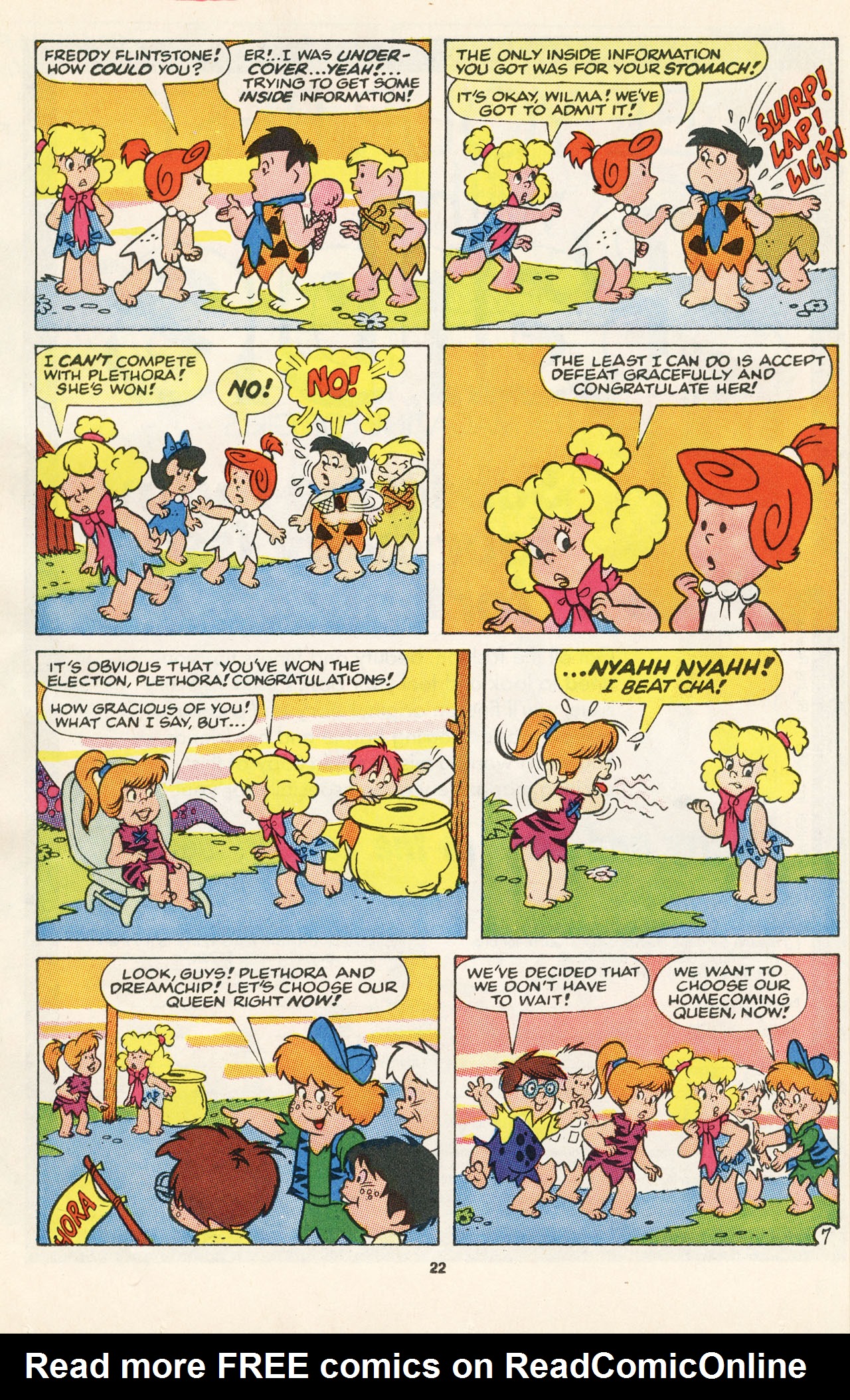 Read online The Flintstone Kids comic -  Issue #8 - 24