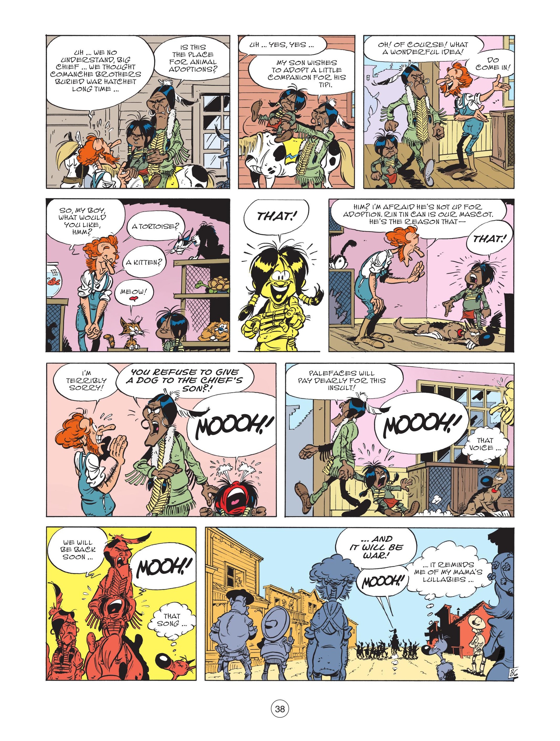 Read online A Lucky Luke Adventure comic -  Issue #82 - 40