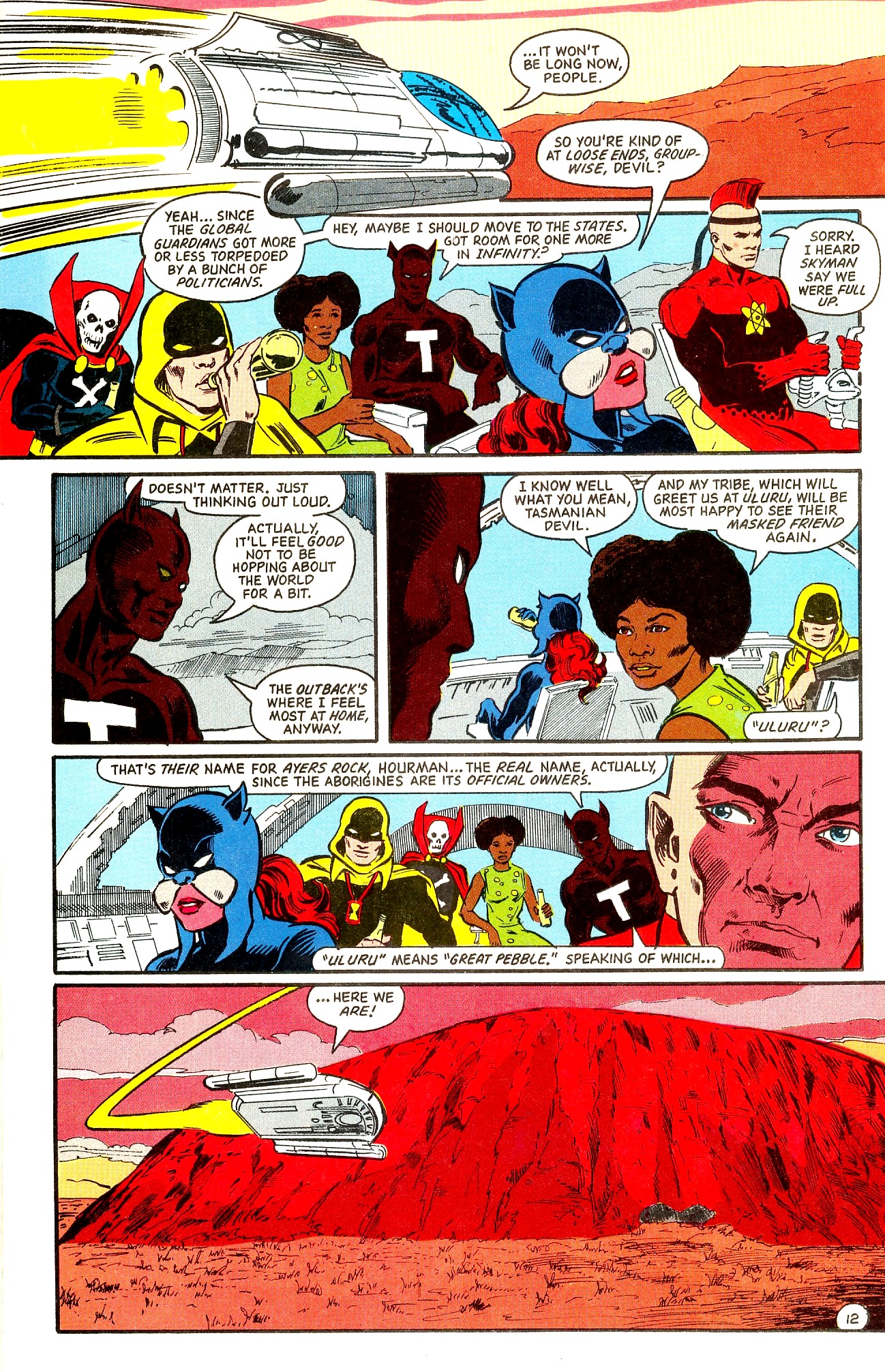 Read online Infinity Inc. (1984) comic -  Issue #47 - 14