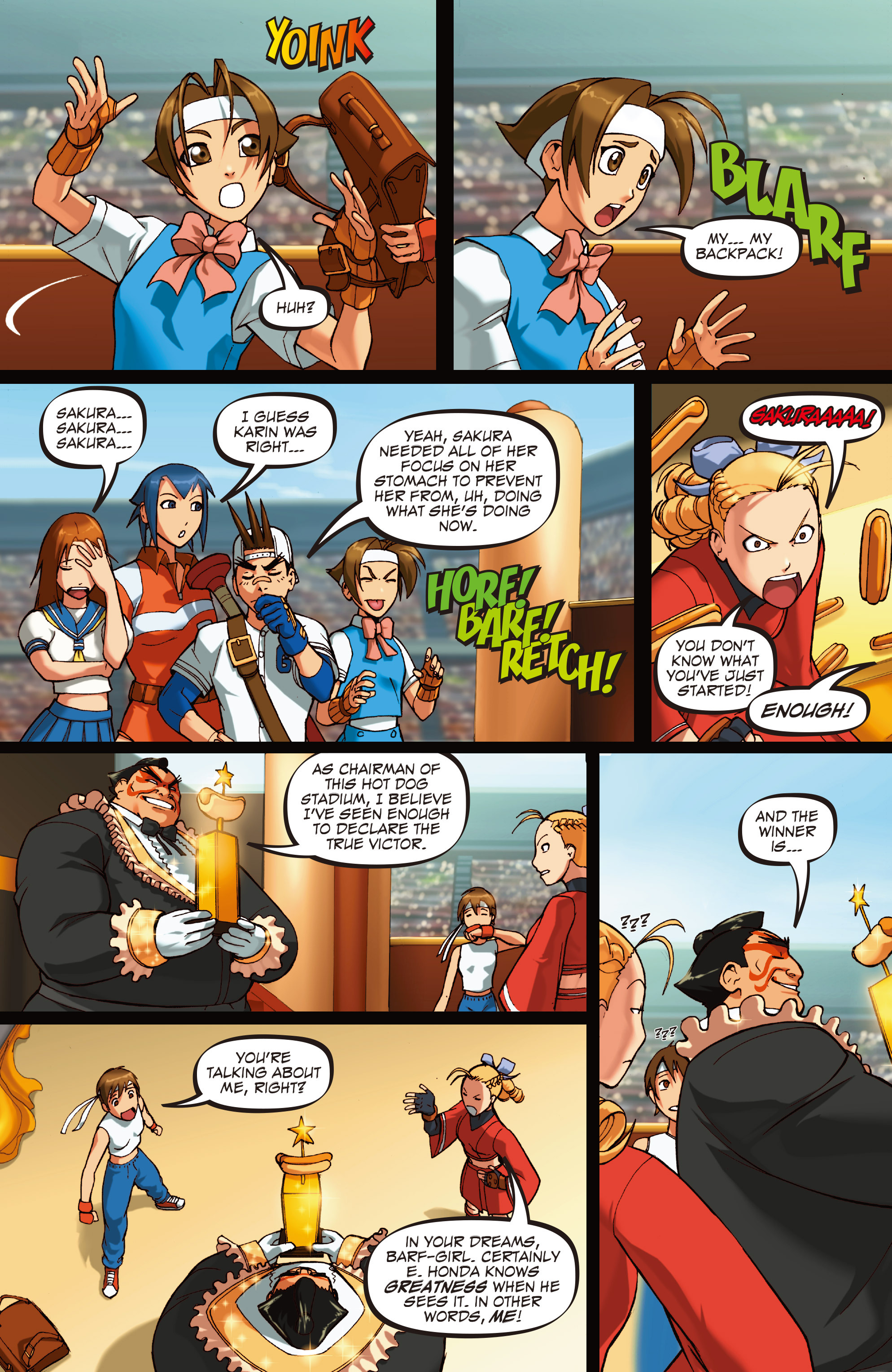 Read online Street Fighter Legends: Sakura comic -  Issue #4 - 14