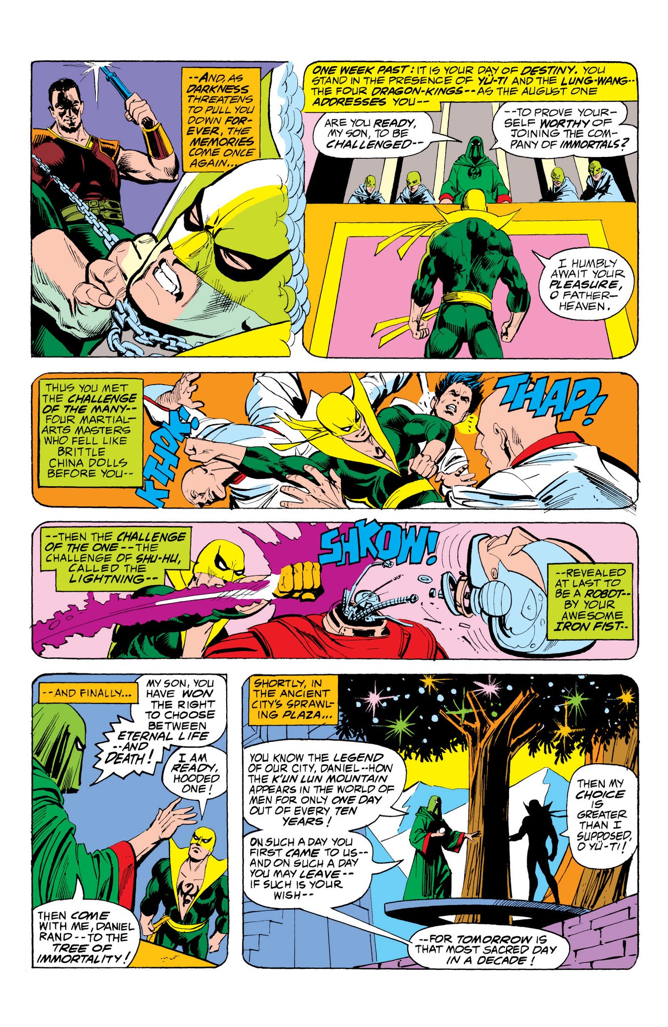 Read online Marvel Masterworks: Iron Fist comic -  Issue # TPB 1 (Part 1) - 39