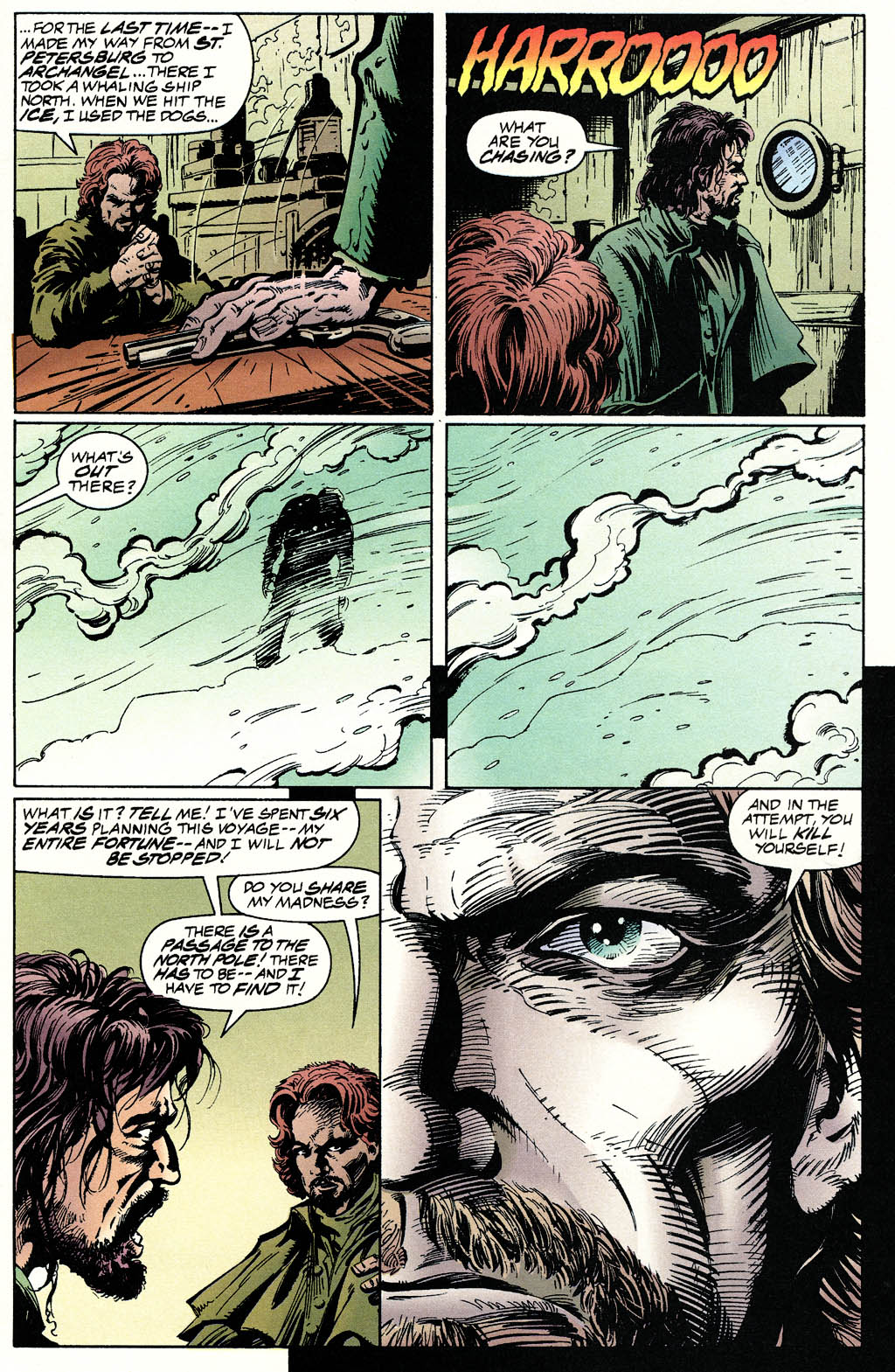 Read online Mary Shelley's Frankenstein comic -  Issue #1 - 7