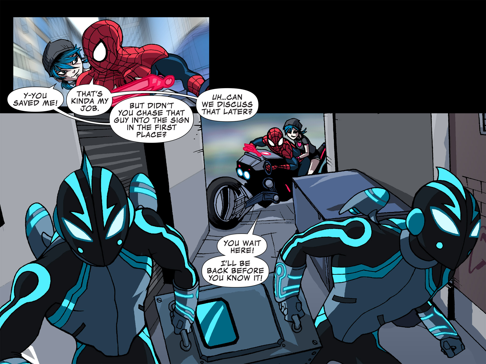 Read online Ultimate Spider-Man (Infinite Comics) (2015) comic -  Issue #12 - 24