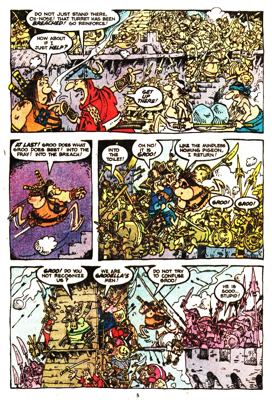 Read online Sergio Aragonés Groo the Wanderer comic -  Issue #20 - 5