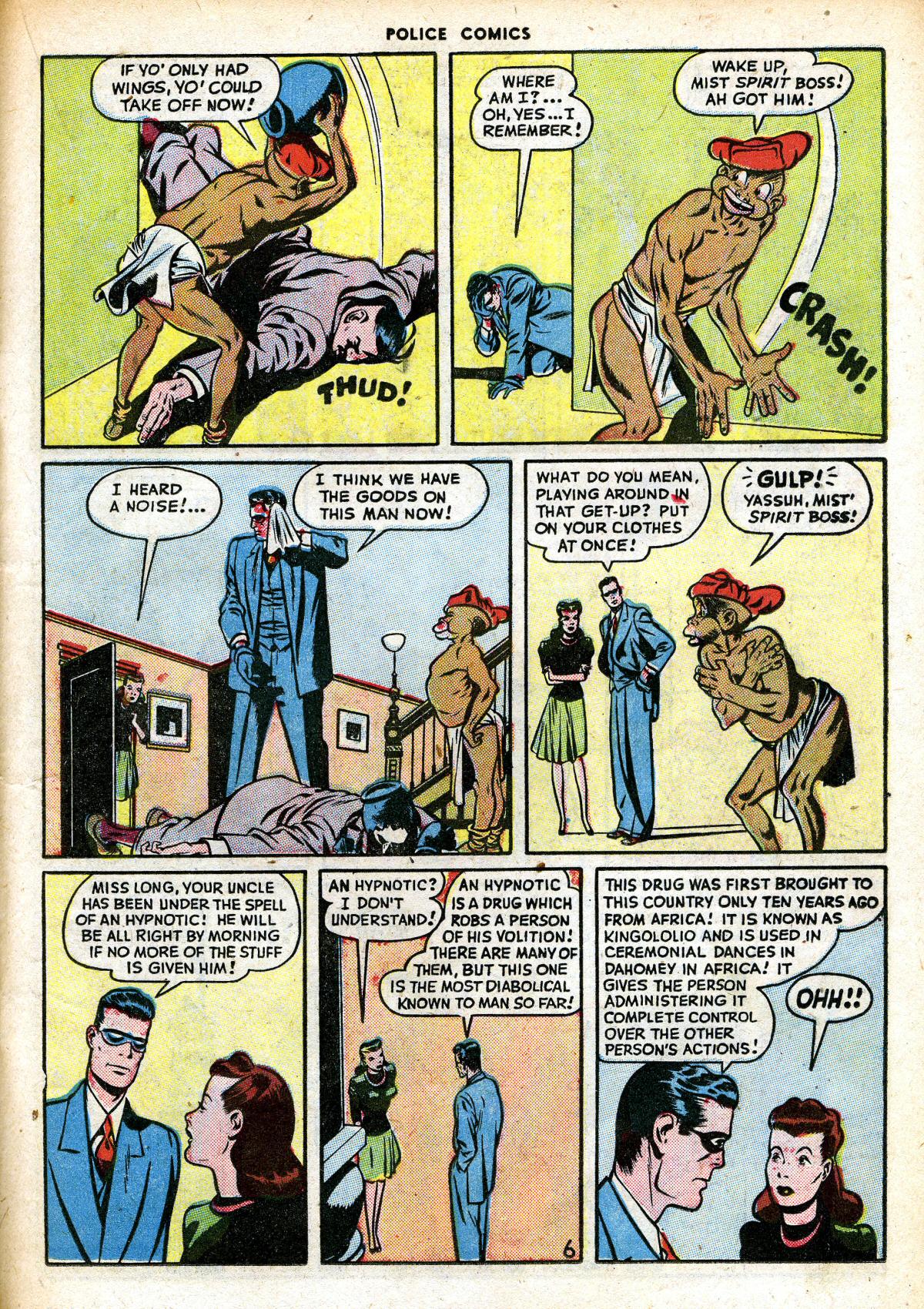 Read online Police Comics comic -  Issue #63 - 35