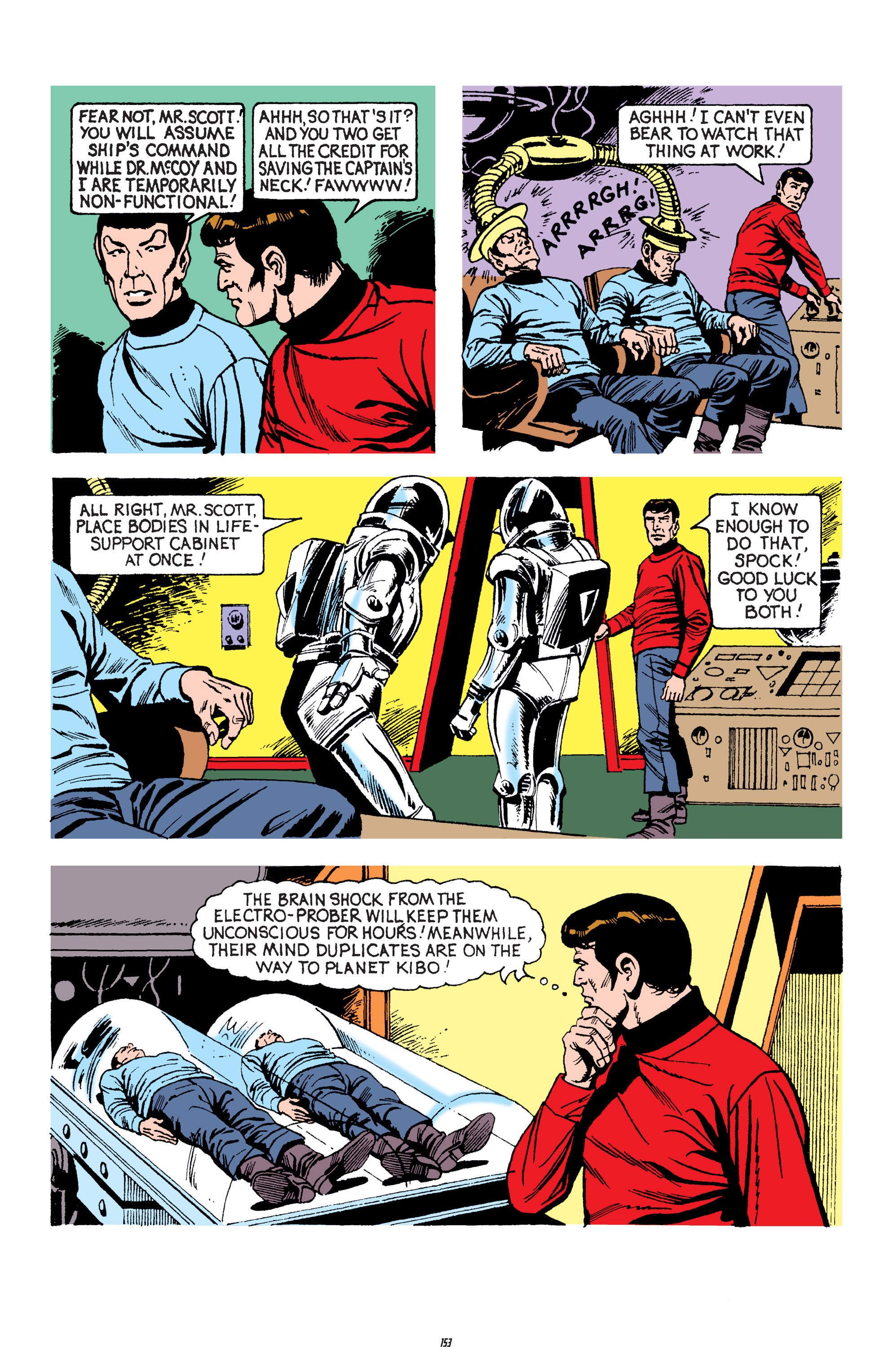 Read online Star Trek Archives comic -  Issue # TPB 4 - 153