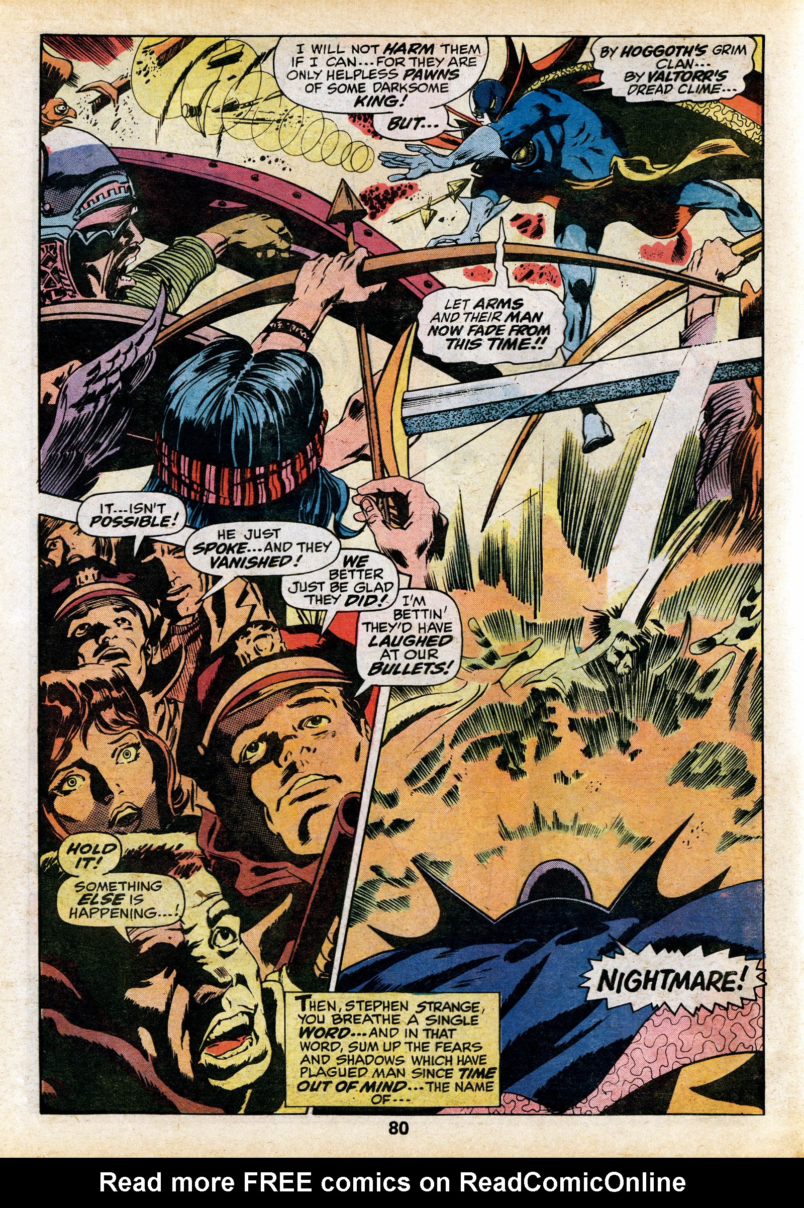 Read online Marvel Treasury Edition comic -  Issue #8 - 80