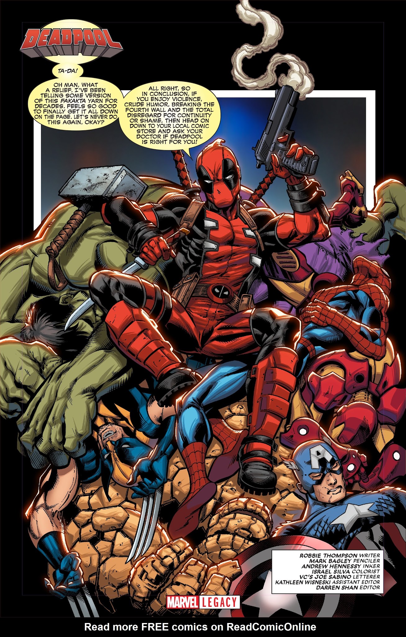 Read online Despicable Deadpool comic -  Issue # _Marvel Legacy Primer Pages - 4
