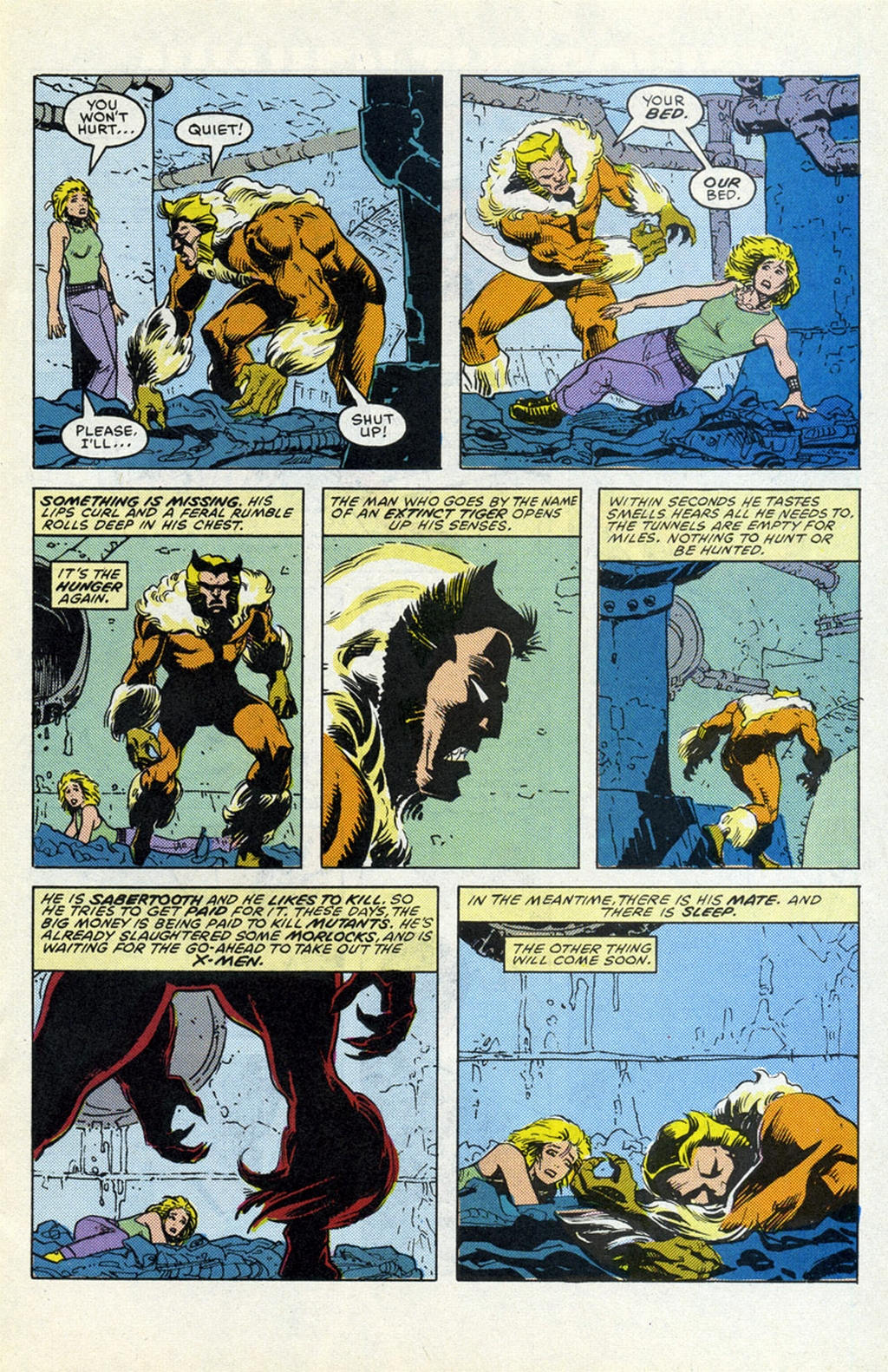 Read online Sabretooth Classic comic -  Issue #11 - 5