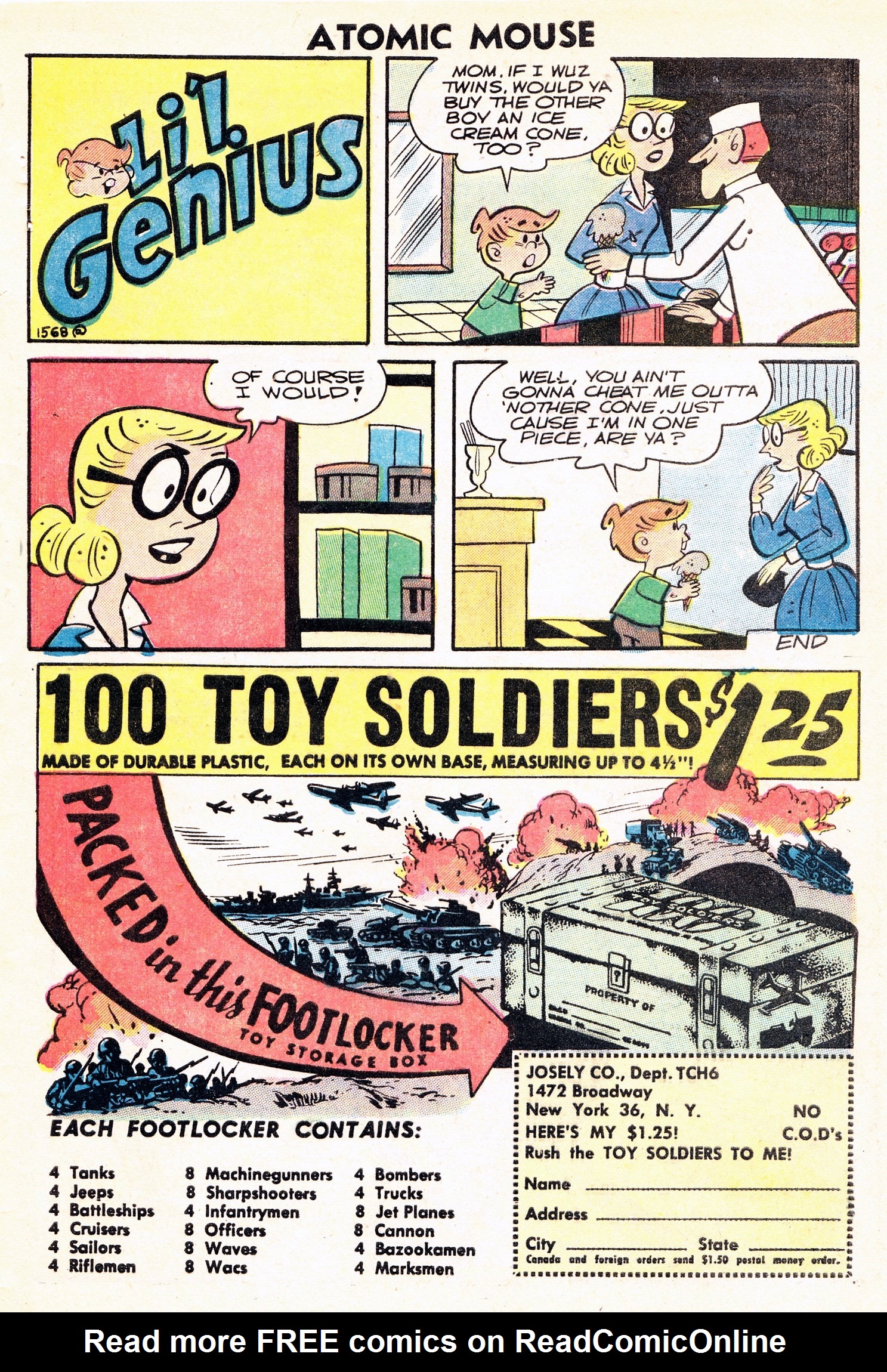 Read online Atomic Mouse comic -  Issue #22 - 33