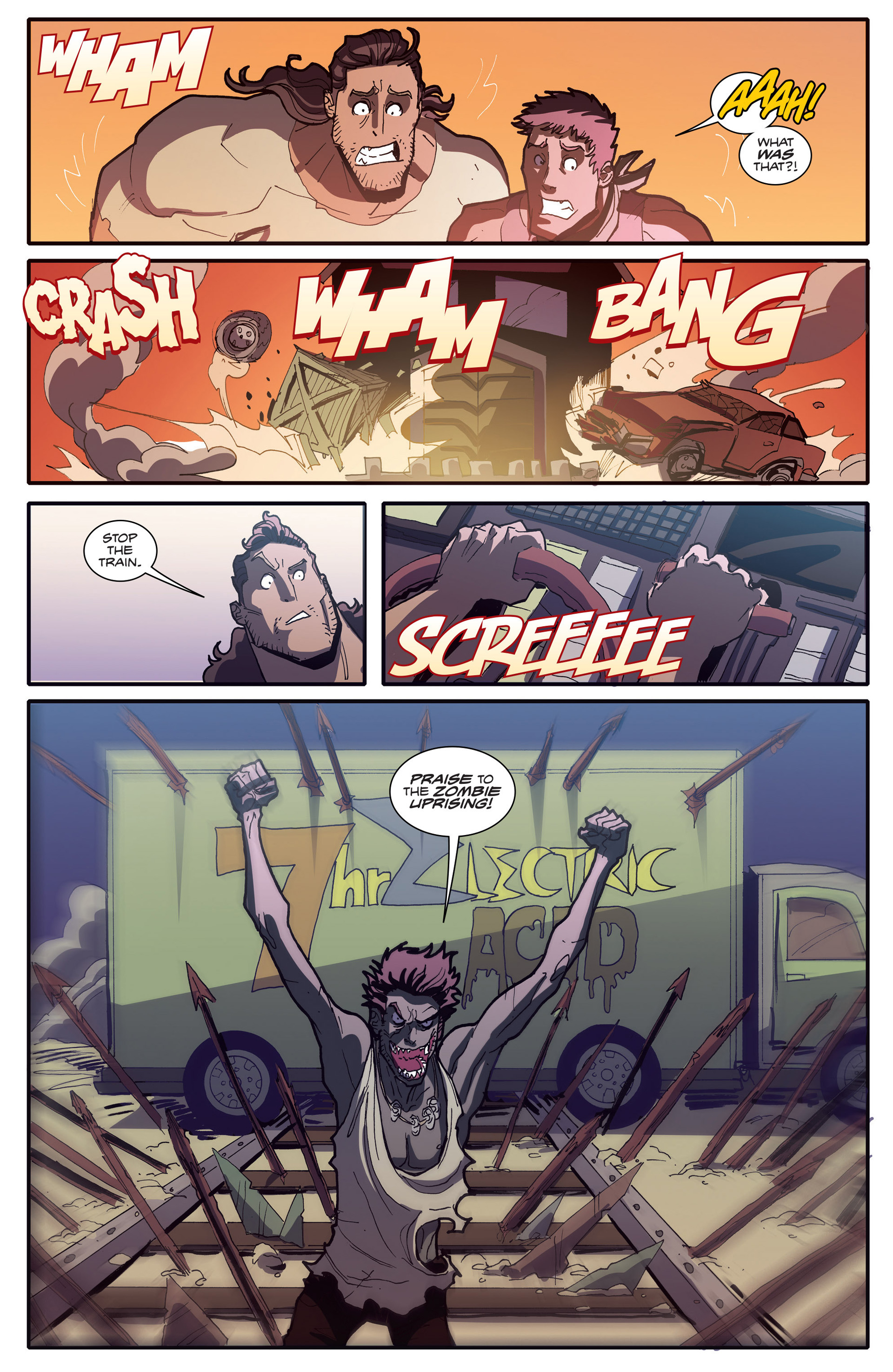 Read online Fanboys vs. Zombies comic -  Issue #19 - 13
