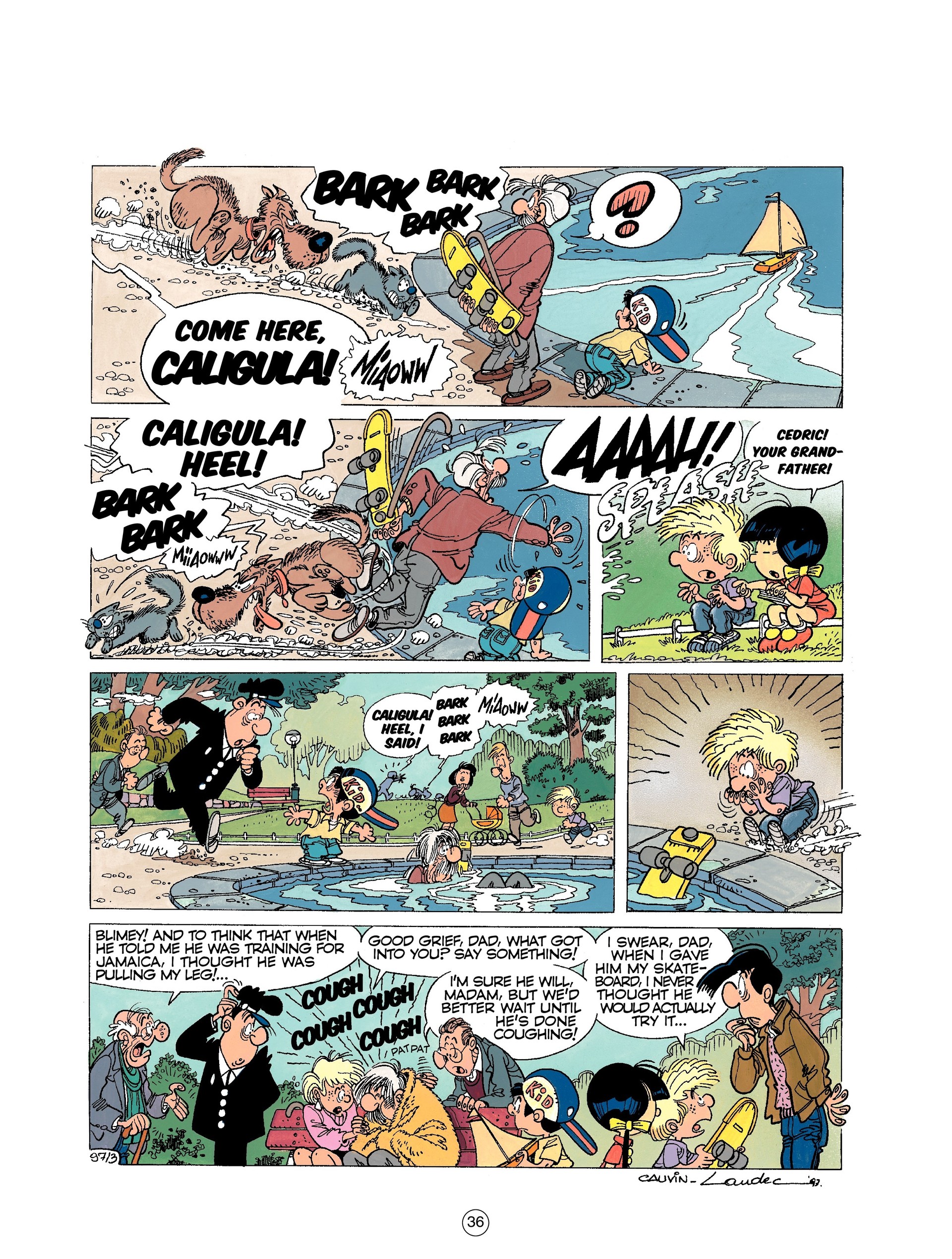 Read online Cedric comic -  Issue #5 - 36