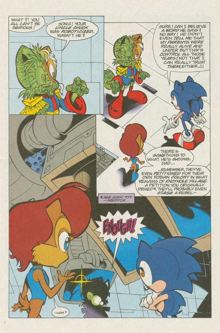 Read online Sonic Super Special comic -  Issue #4 - return of the king - 7