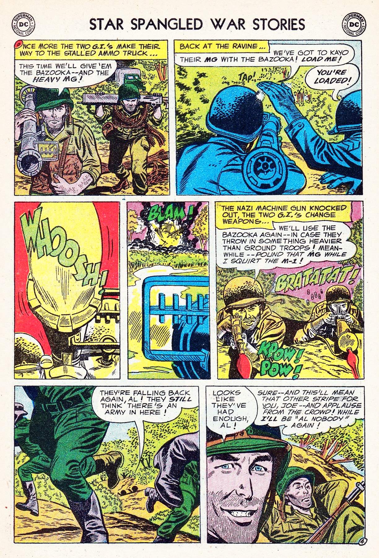 Read online Star Spangled War Stories (1952) comic -  Issue #40 - 31