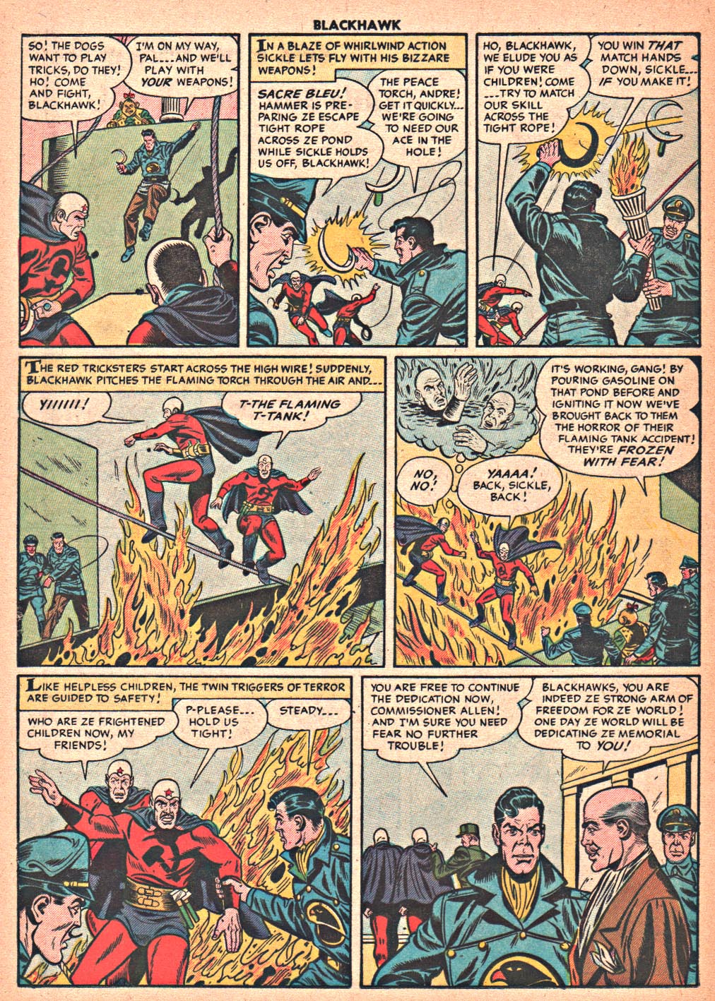 Read online Blackhawk (1957) comic -  Issue #83 - 12