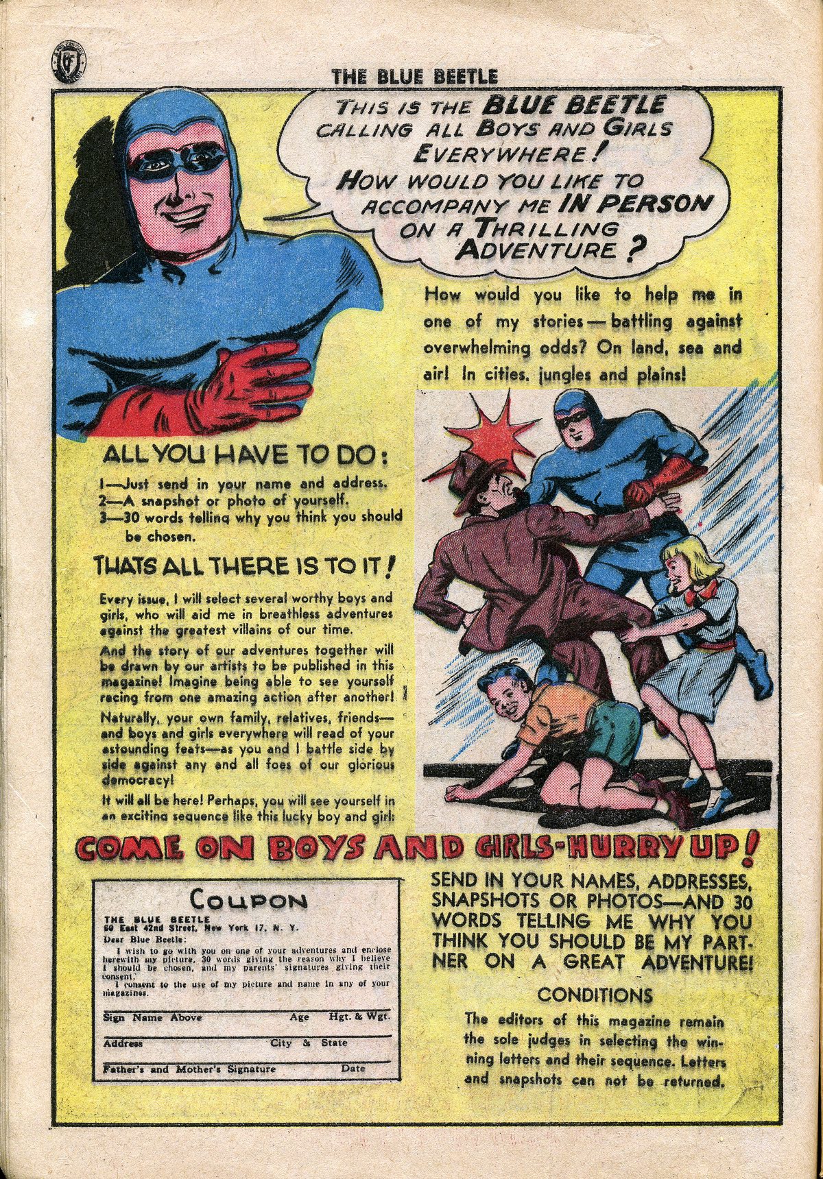 Read online The Blue Beetle comic -  Issue #34 - 13
