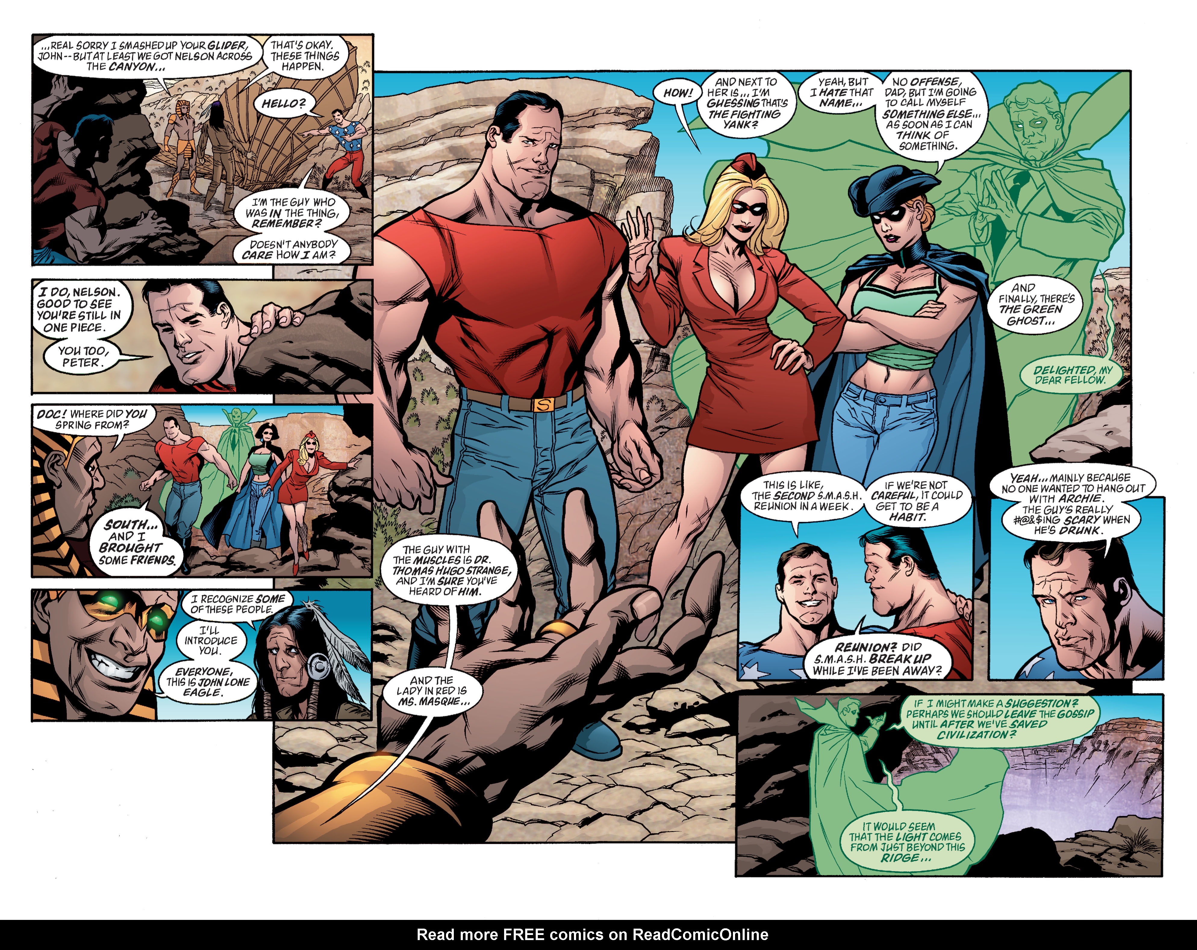 Read online Terra Obscura comic -  Issue #5 - 19