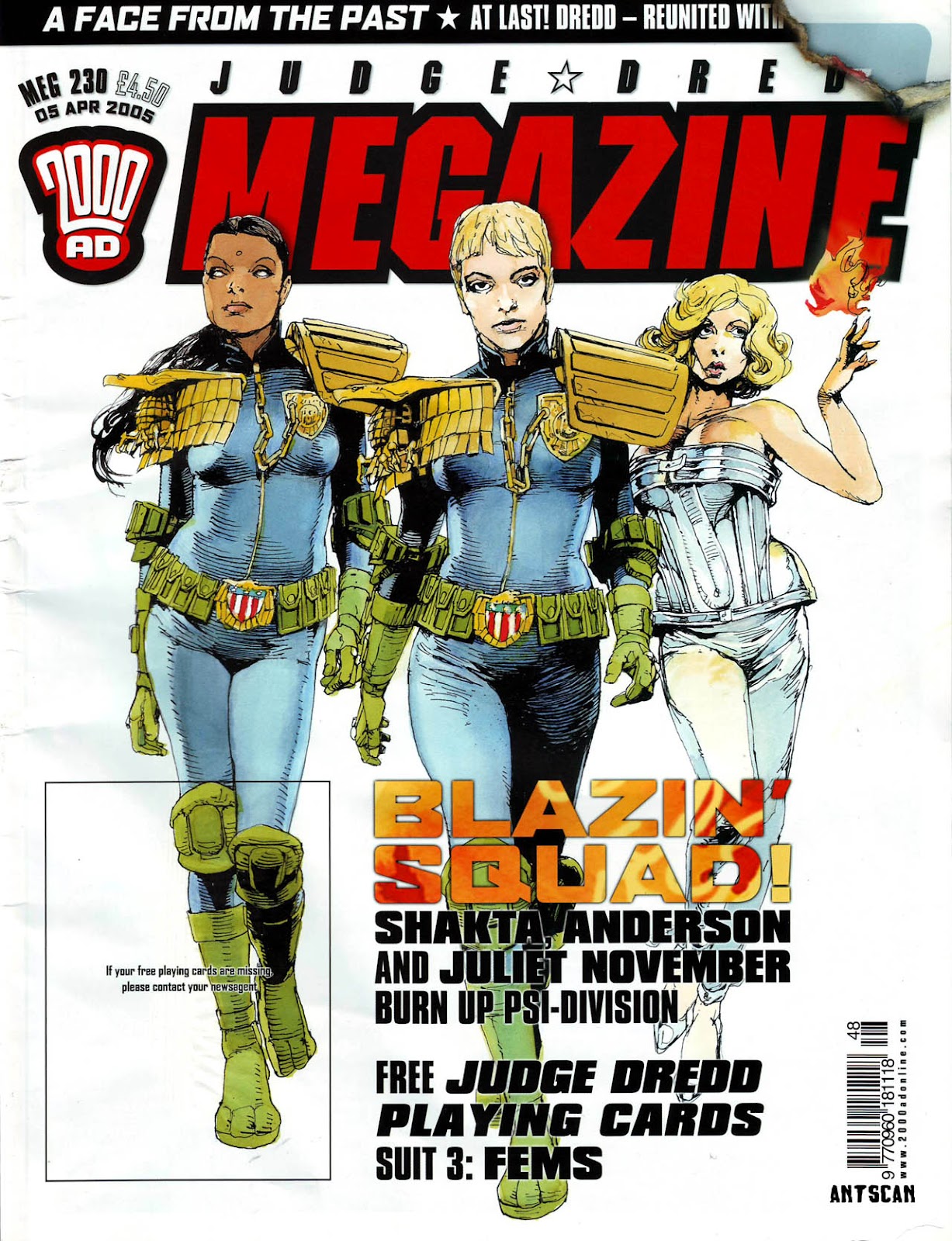 Judge Dredd Megazine (Vol. 5) issue 230 - Page 1