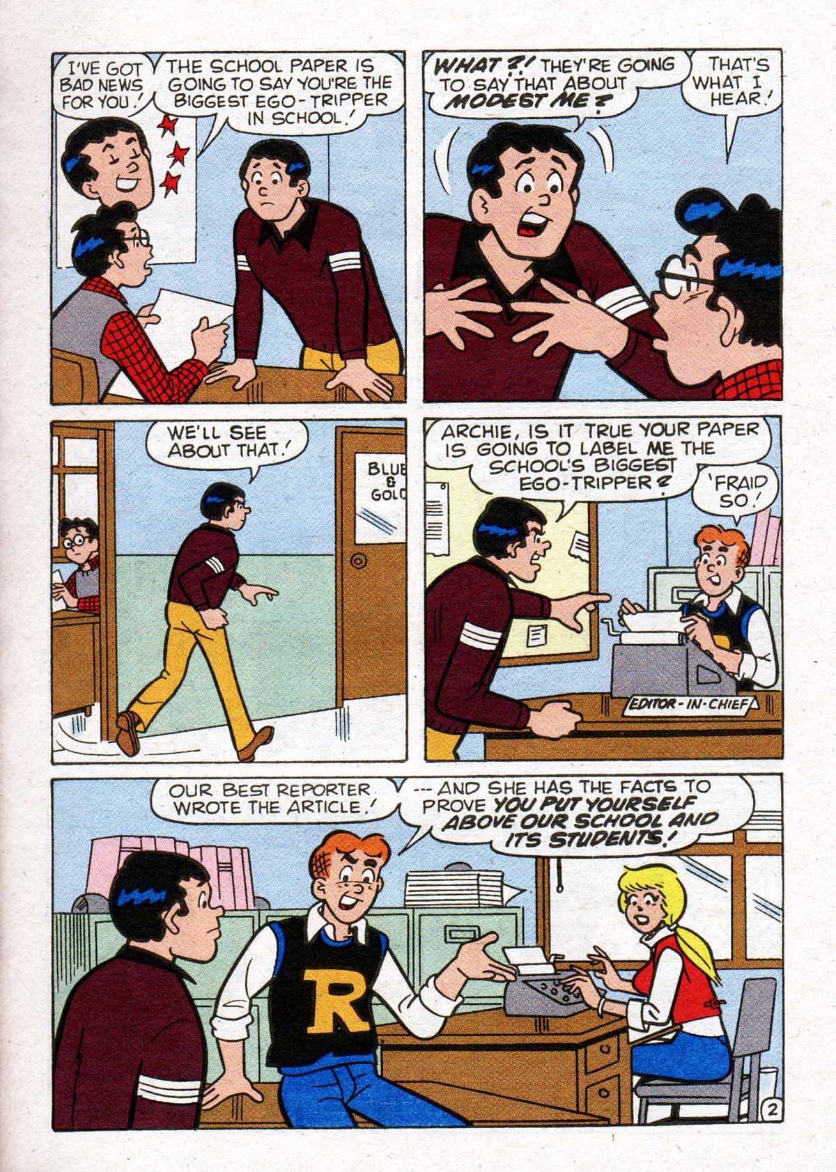 Read online Archie Digest Magazine comic -  Issue #195 - 16
