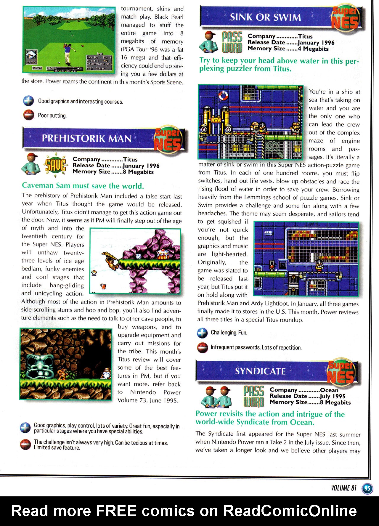 Read online Nintendo Power comic -  Issue #81 - 102