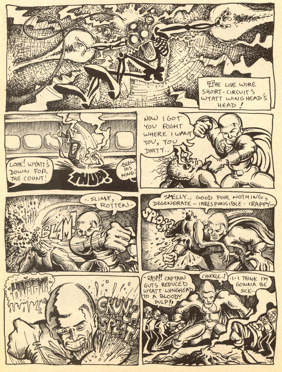 Read online Captain Guts comic -  Issue #3 - 16