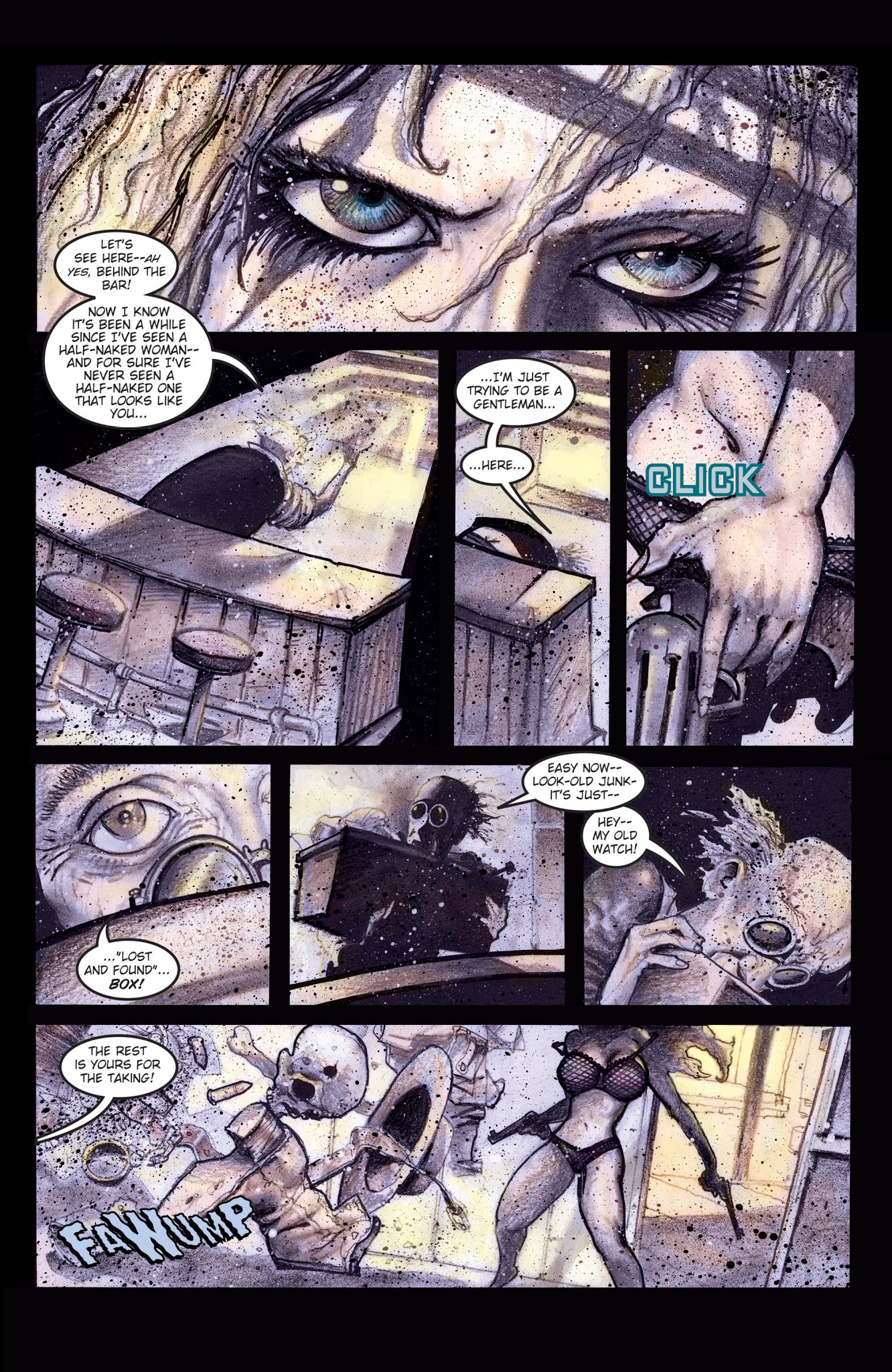 Read online Fistful of Blood comic -  Issue #1 - 11