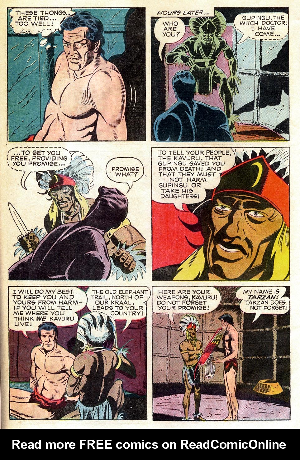 Read online Tarzan (1962) comic -  Issue #188 - 6