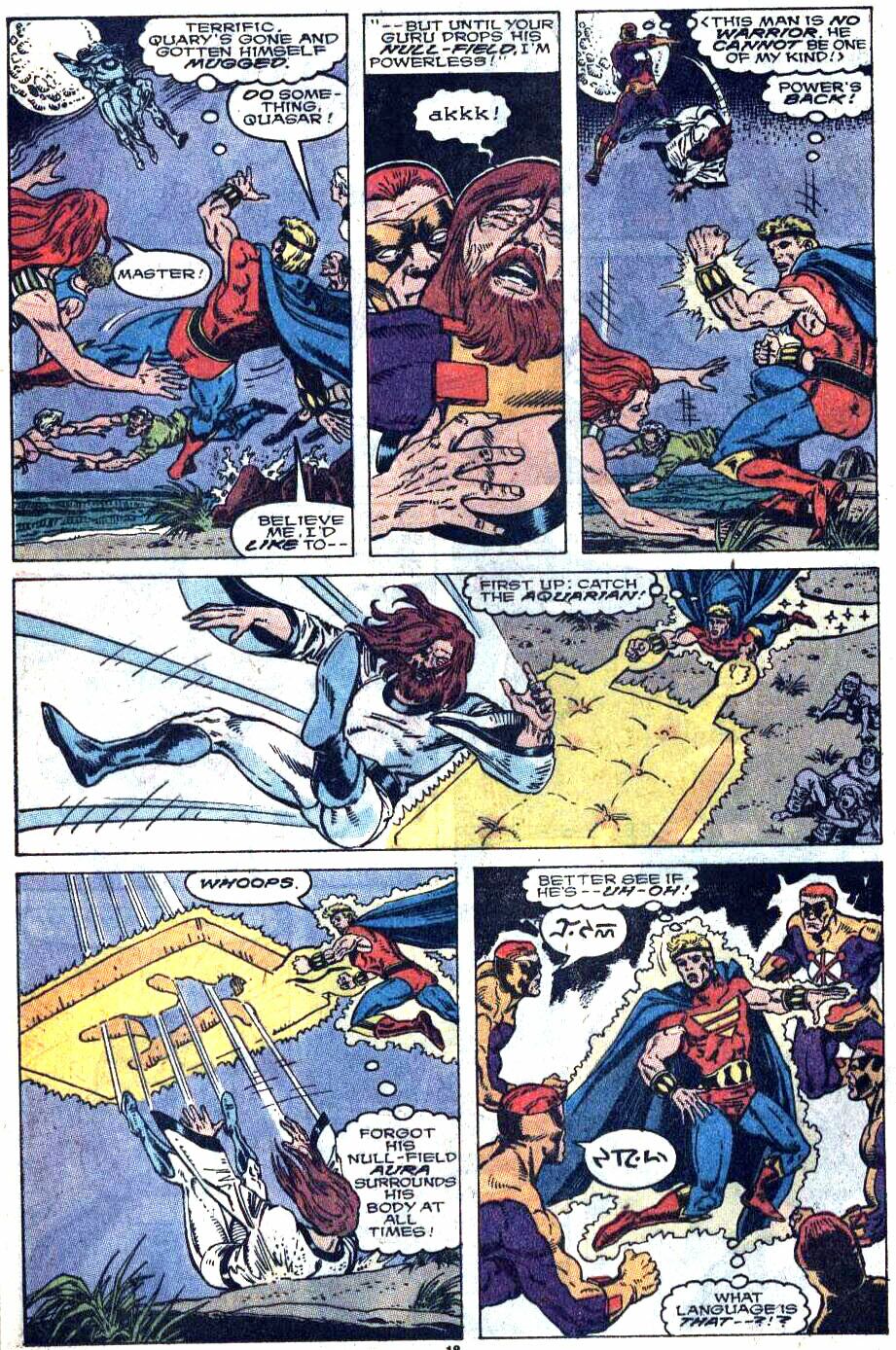 Read online Quasar comic -  Issue #4 - 15