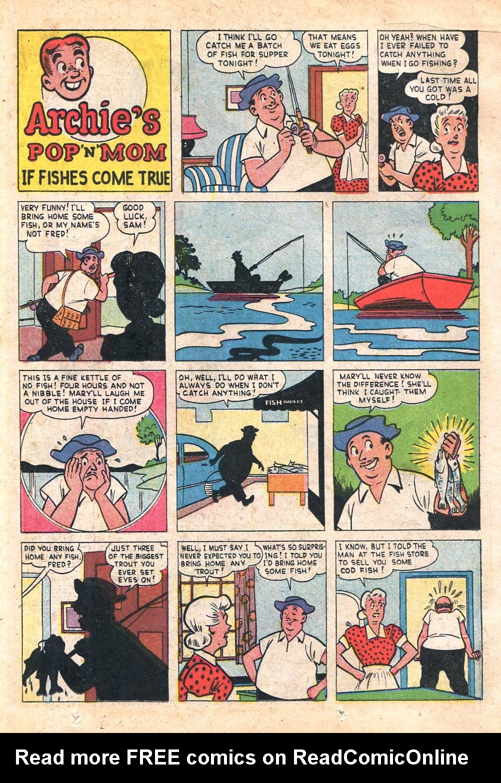 Read online Archie's Joke Book Magazine comic -  Issue #1 - 21