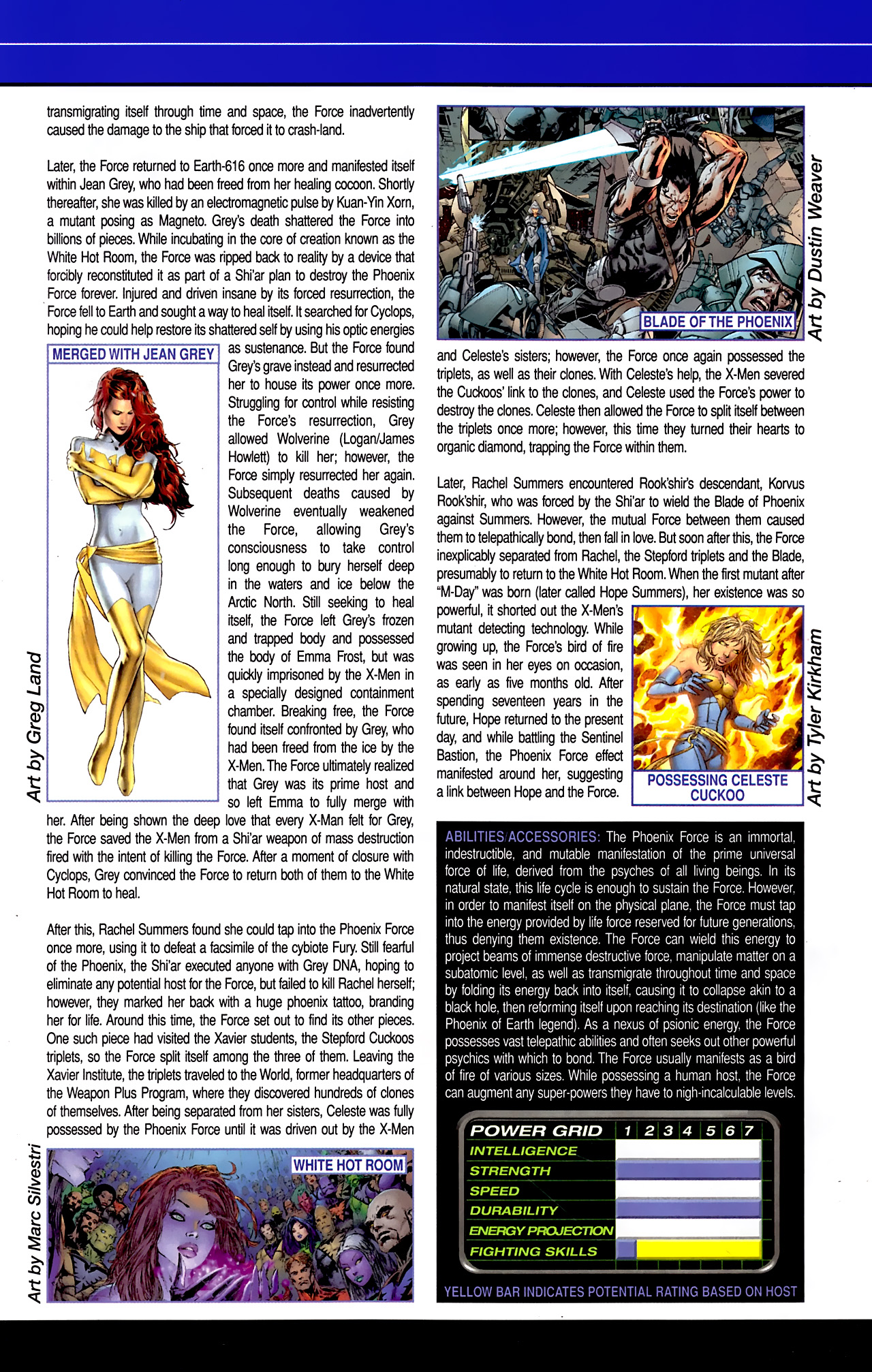 Read online X-Men: Phoenix Force Handbook comic -  Issue # Full - 53