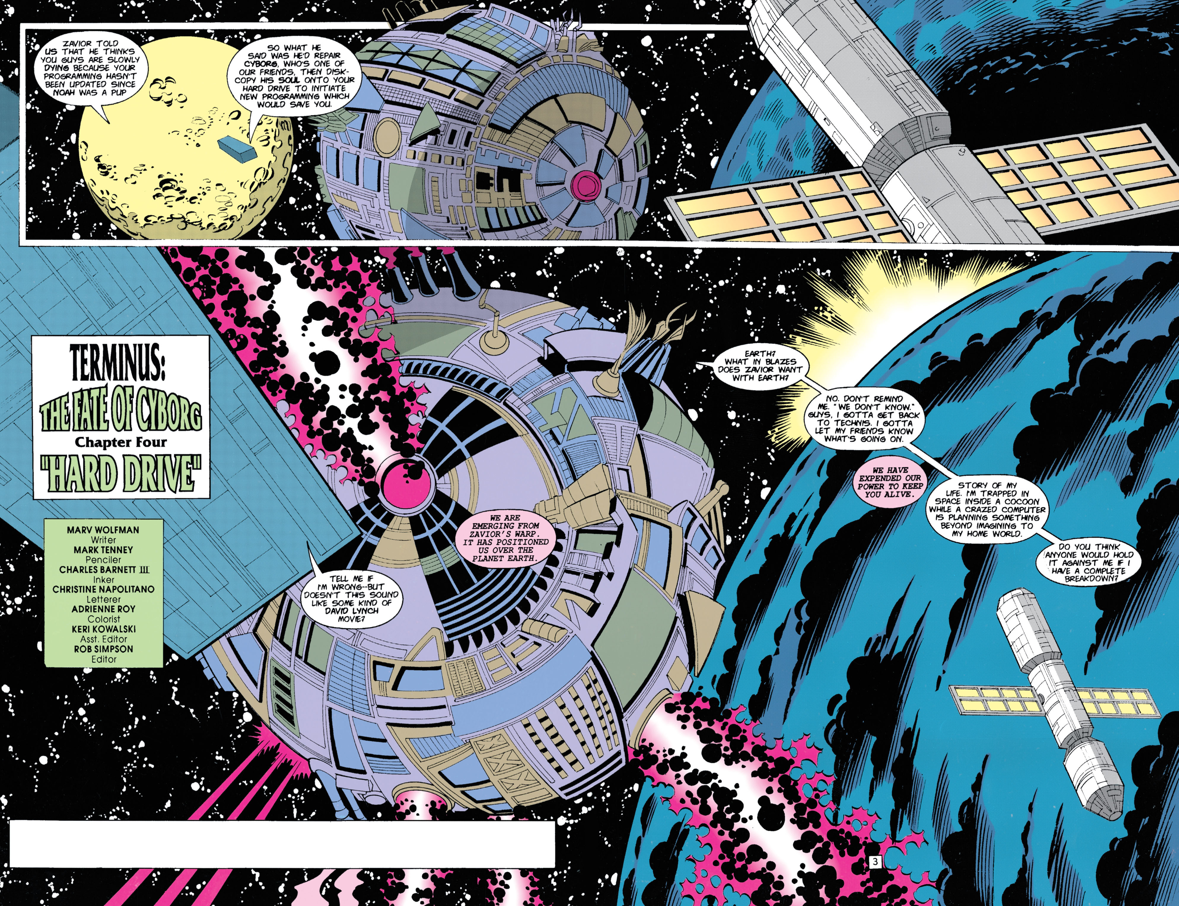 Read online The New Titans (1988) comic -  Issue #107 - 3